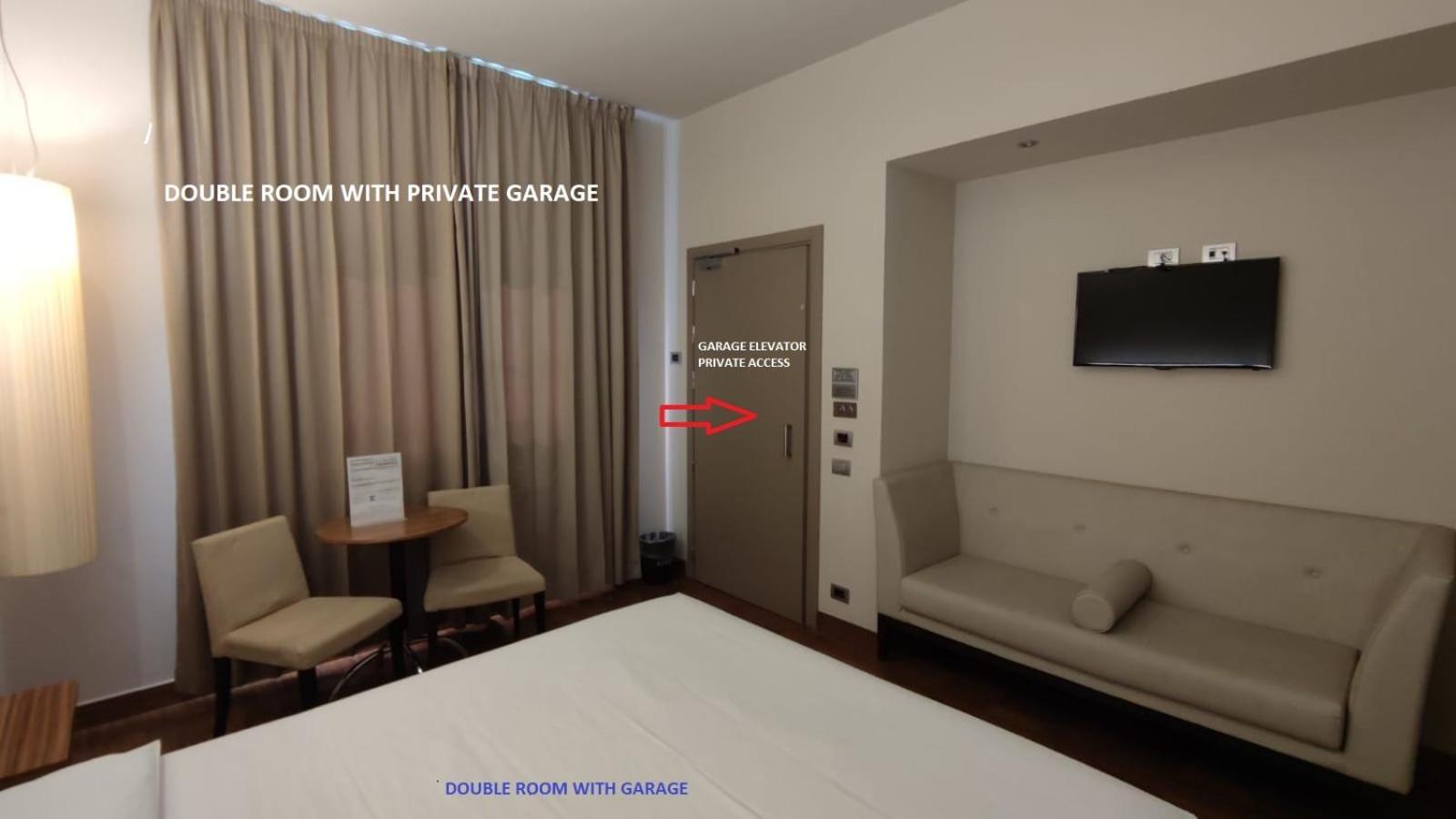 Chambre Double avec Parking Privé Couvert