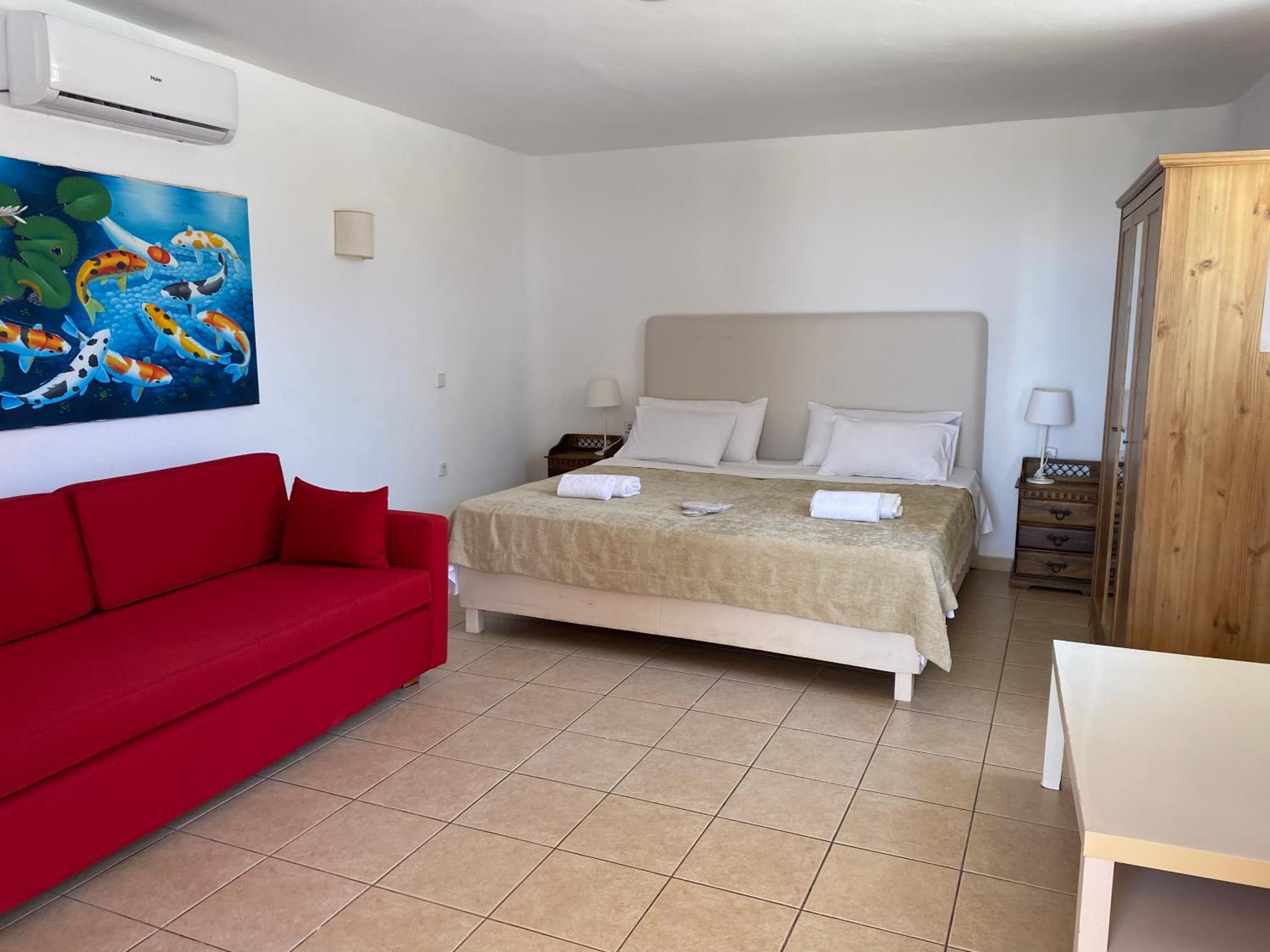 Semi Basement Double Room with Terrace