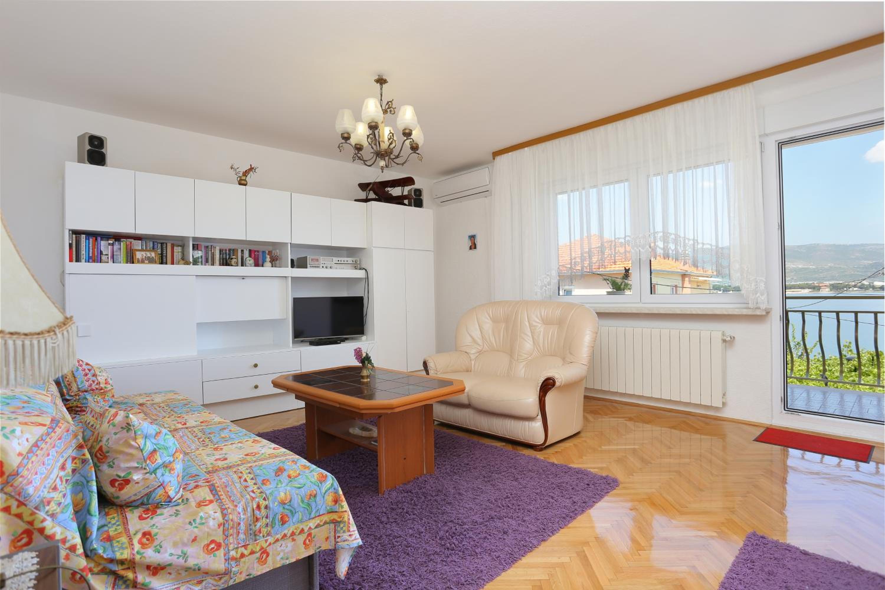 Two-Bedroom Apartment with Balcony and Sea View