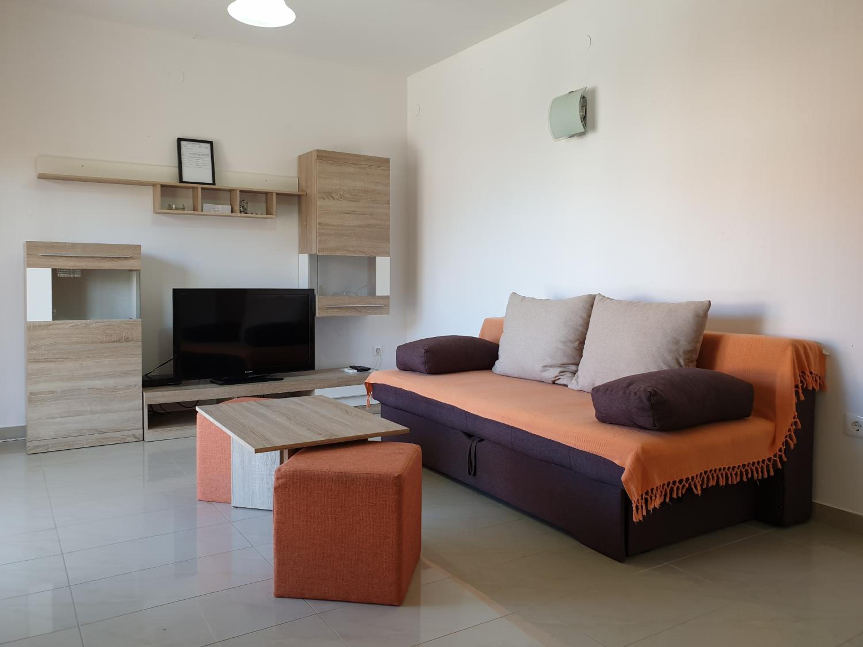 Three-Bedroom Apartment with Terrace and Sea View
