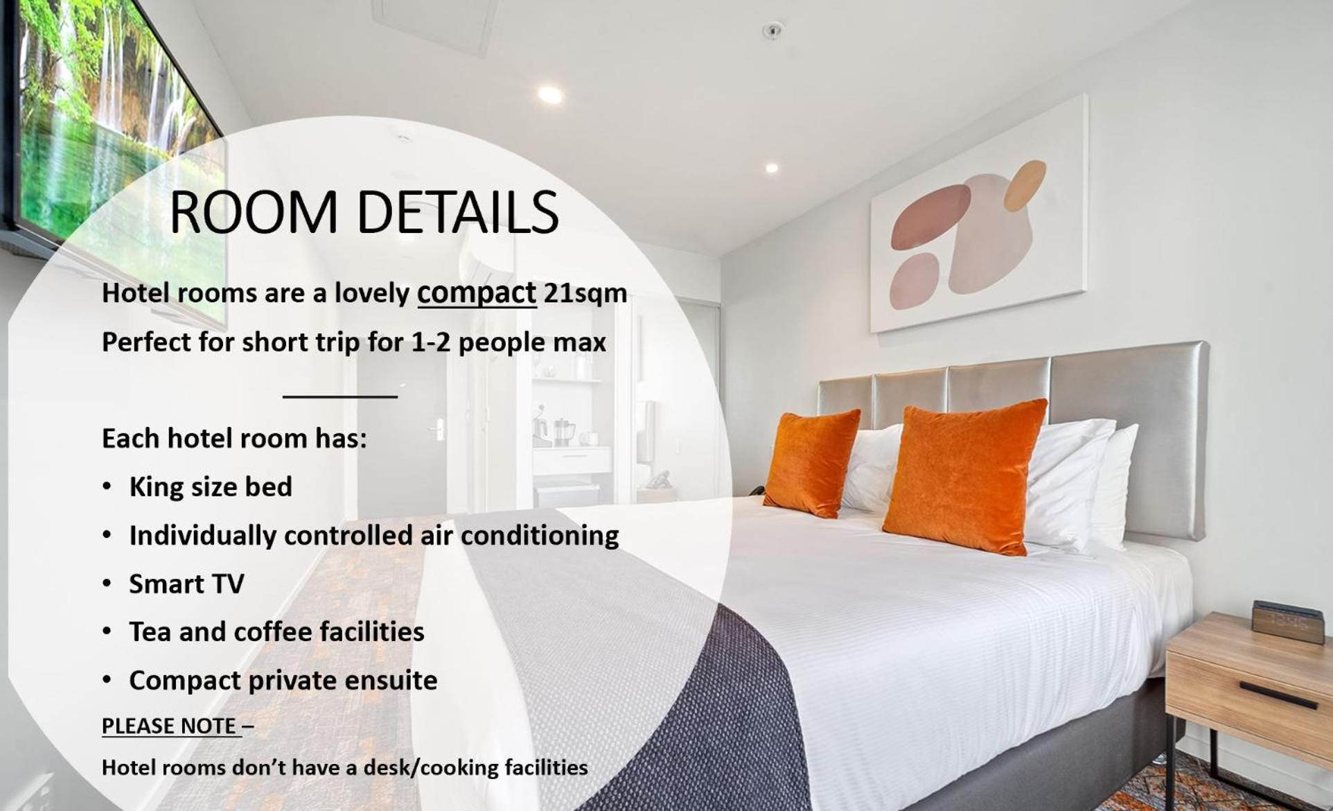 Compact Room - Motorway Facing