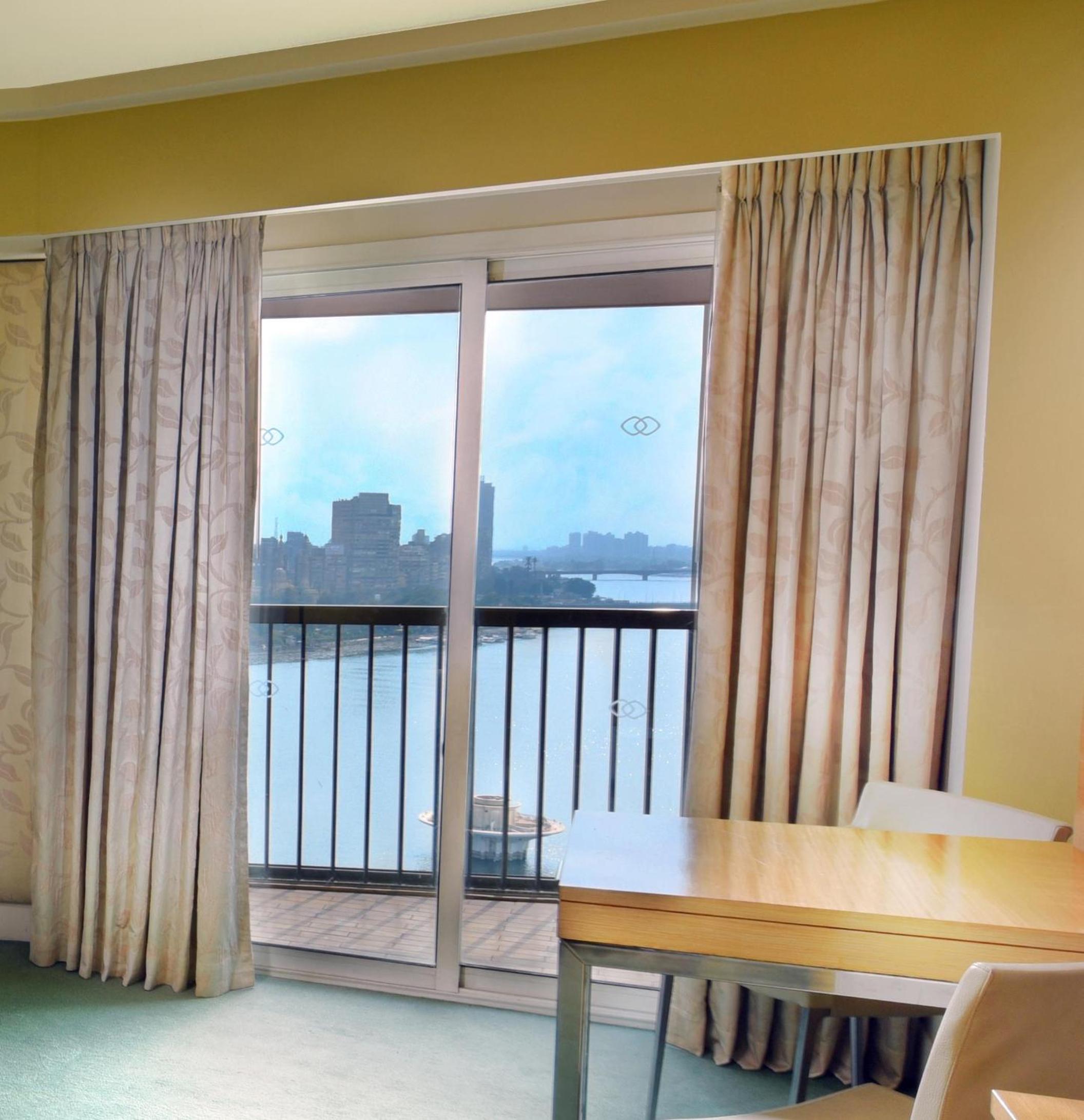 Luxury Twin Room with Nile View and Club Millesime Access