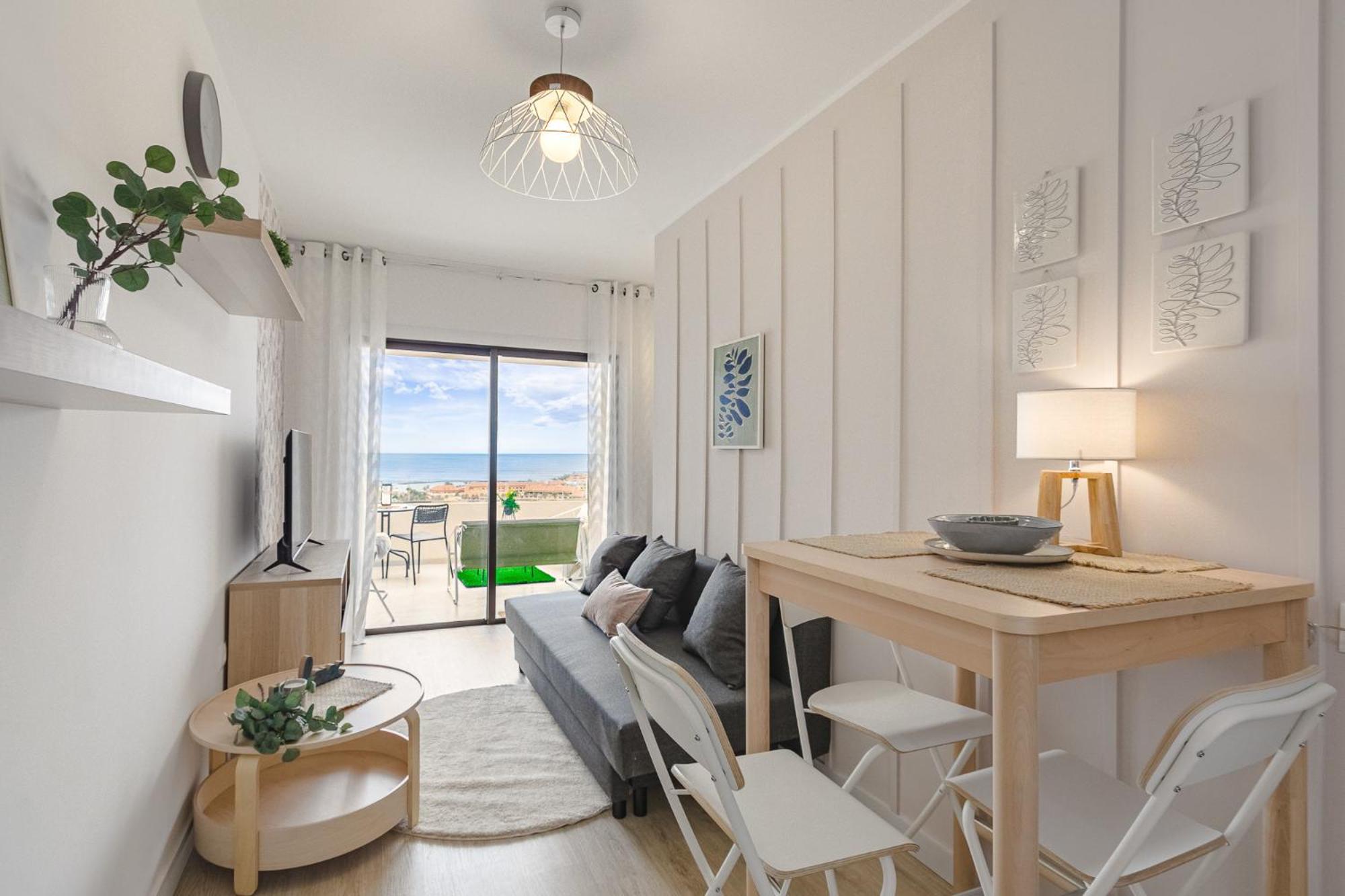 Apartamento con vista al mar