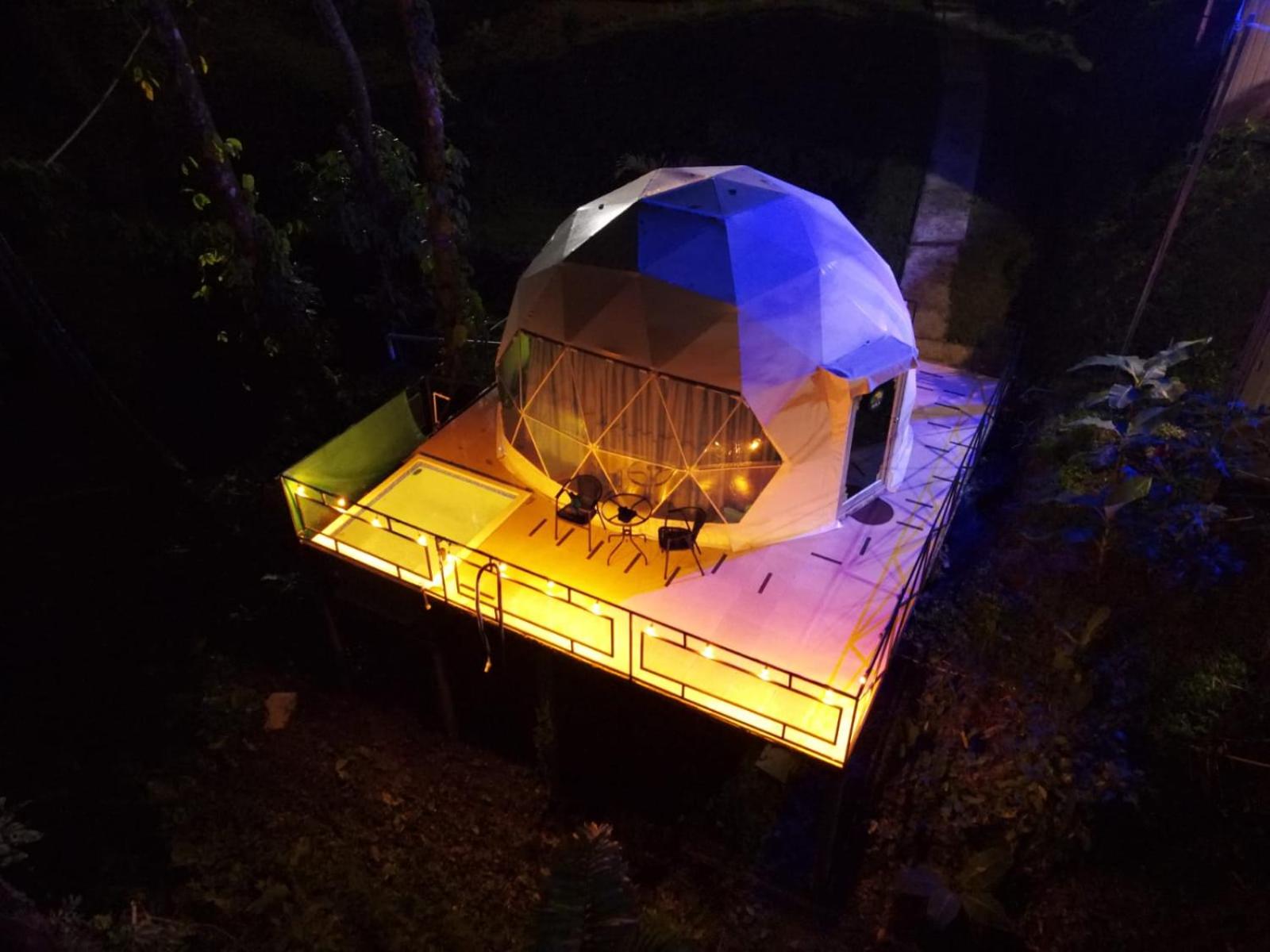 Glamping Tent with mini pool not heated