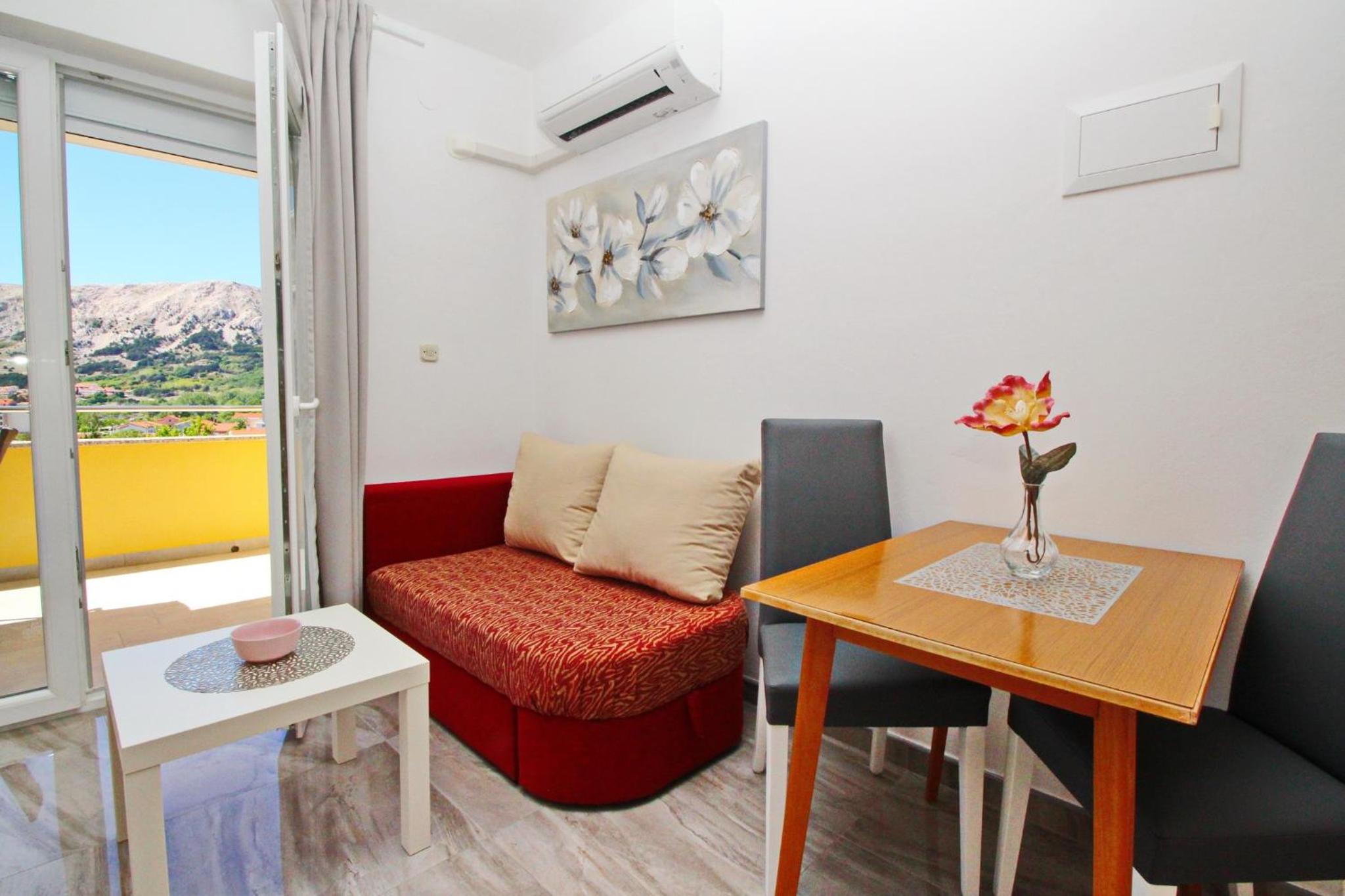 One-Bedroom Apartment with Terrace and Sea View