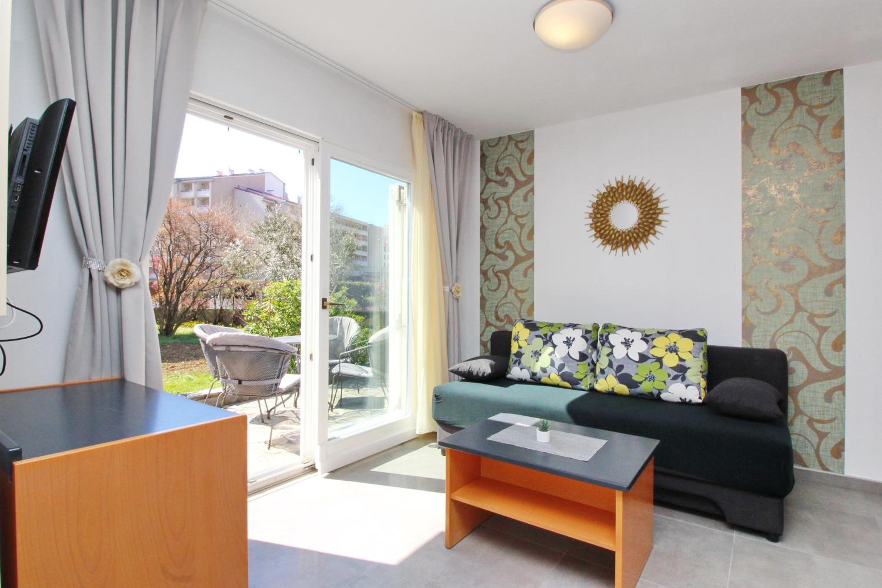 One-Bedroom Apartment with Terrace