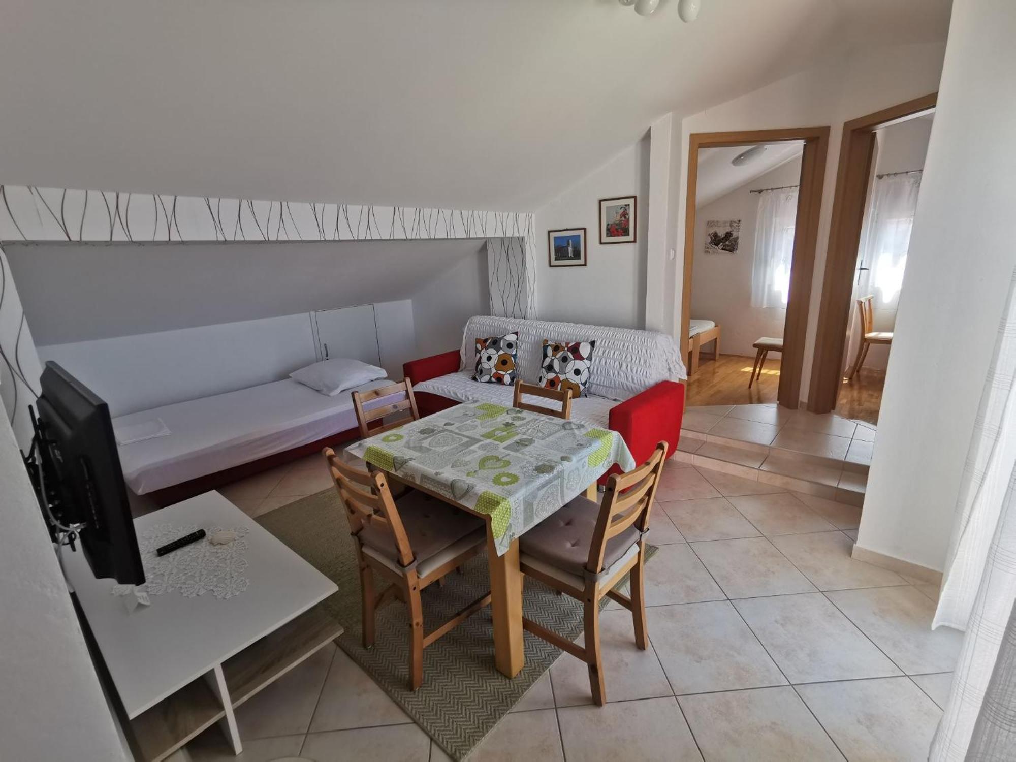 Two-Bedroom Apartment with Balcony and Sea View