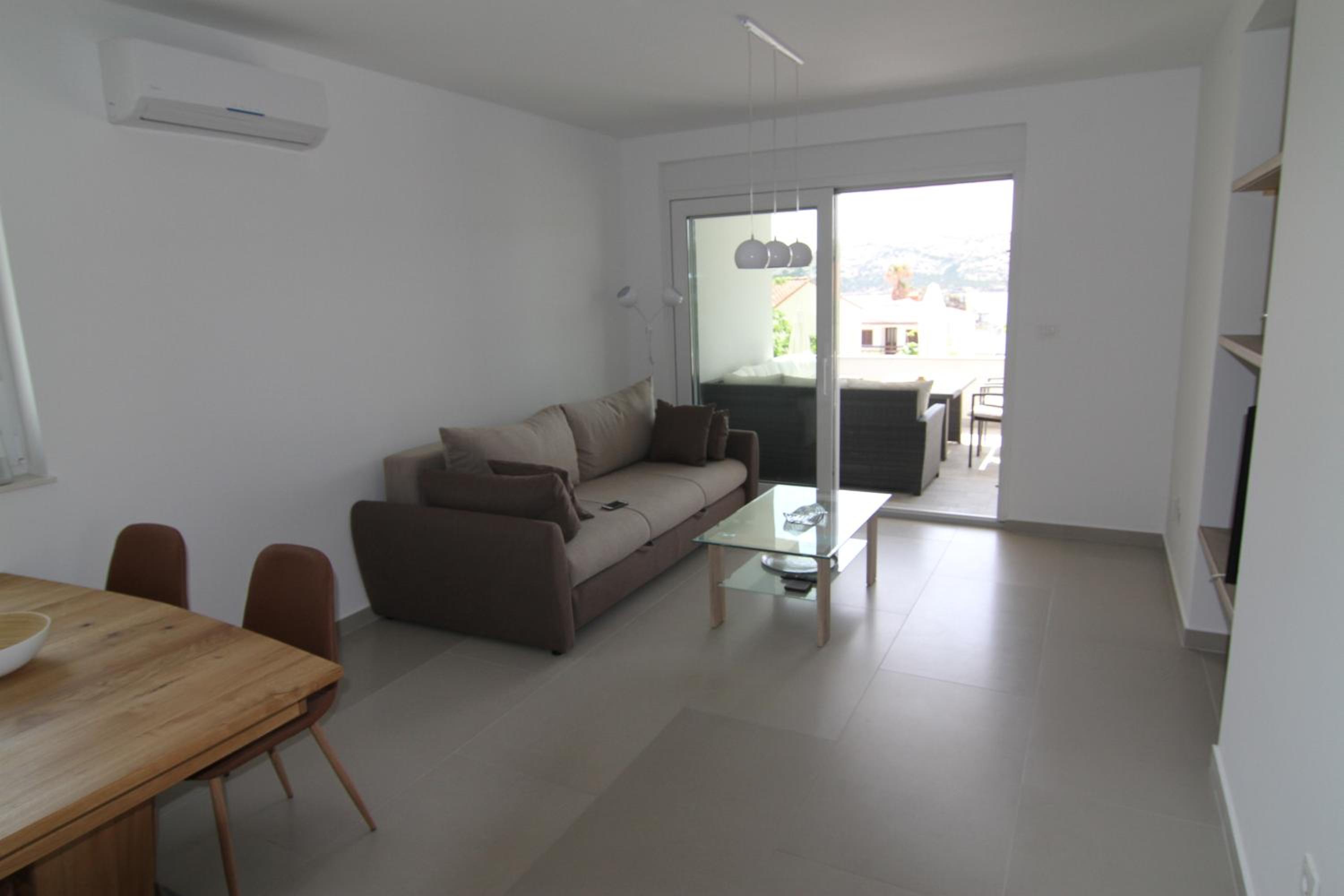 Two-Bedroom Apartment with Terrace and Sea View