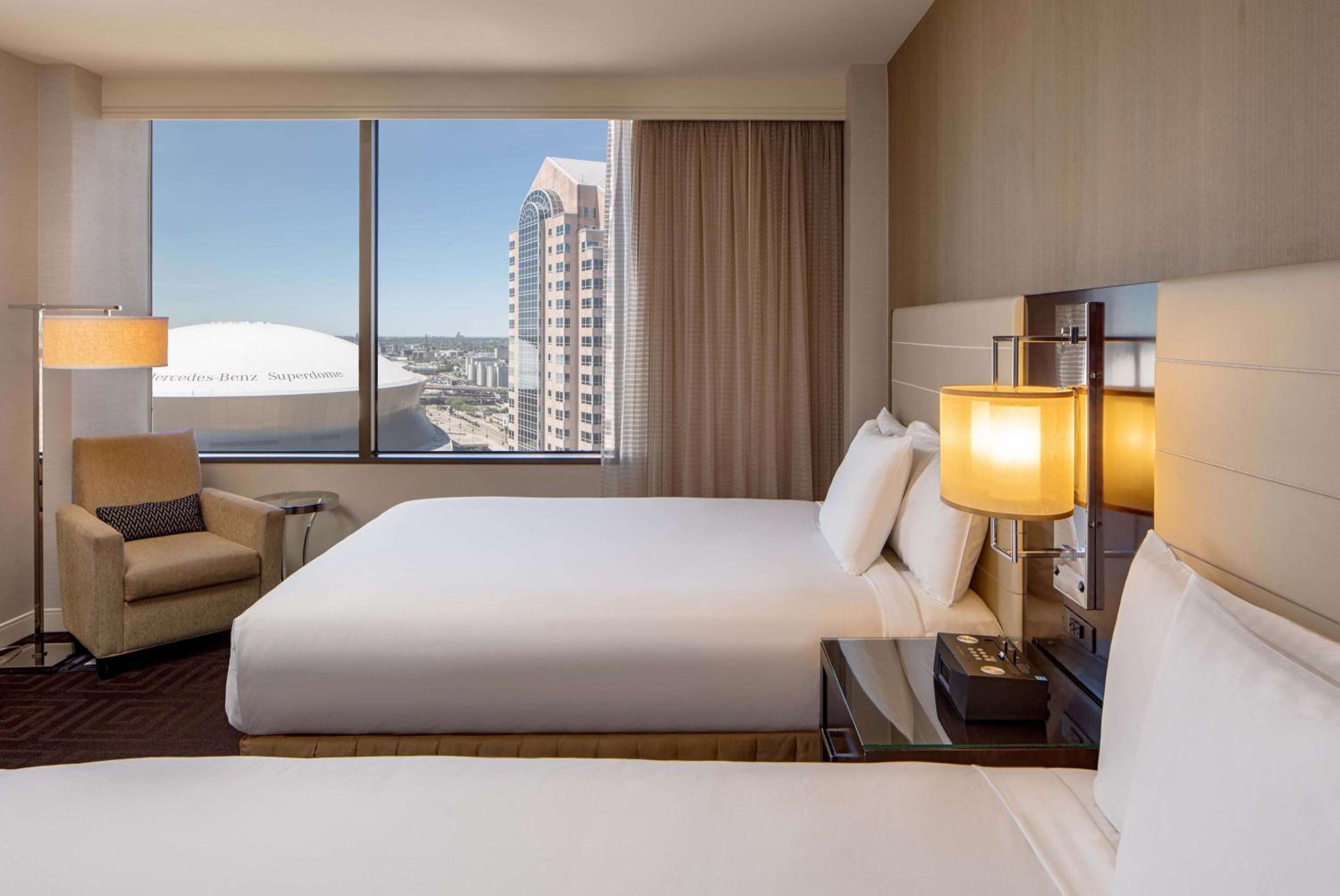Queen Room with Two Queen Beds and City View