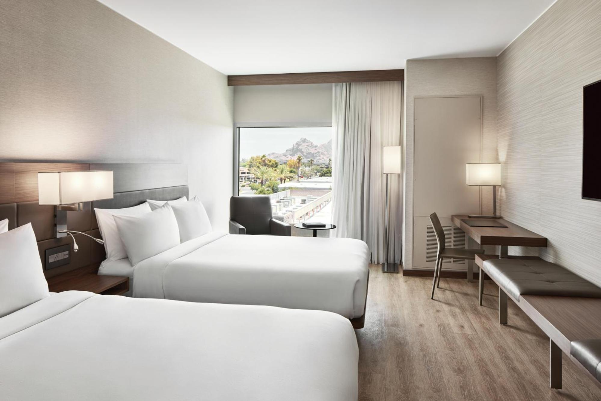 Queen Room with Two Queen Beds and Mountain View