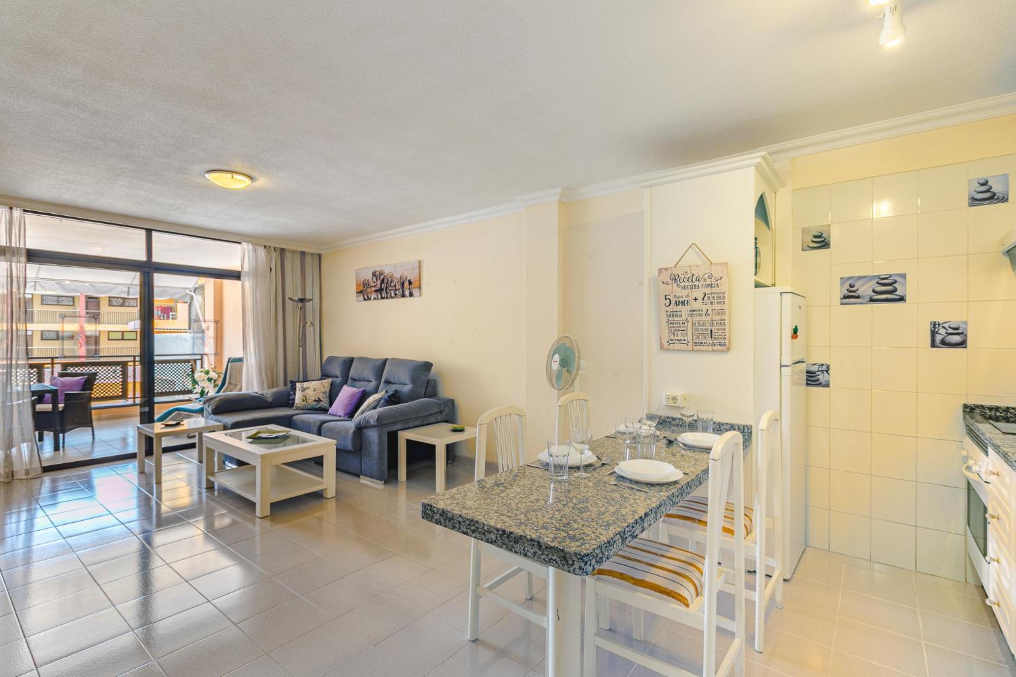Apartamento de dos habitaciones