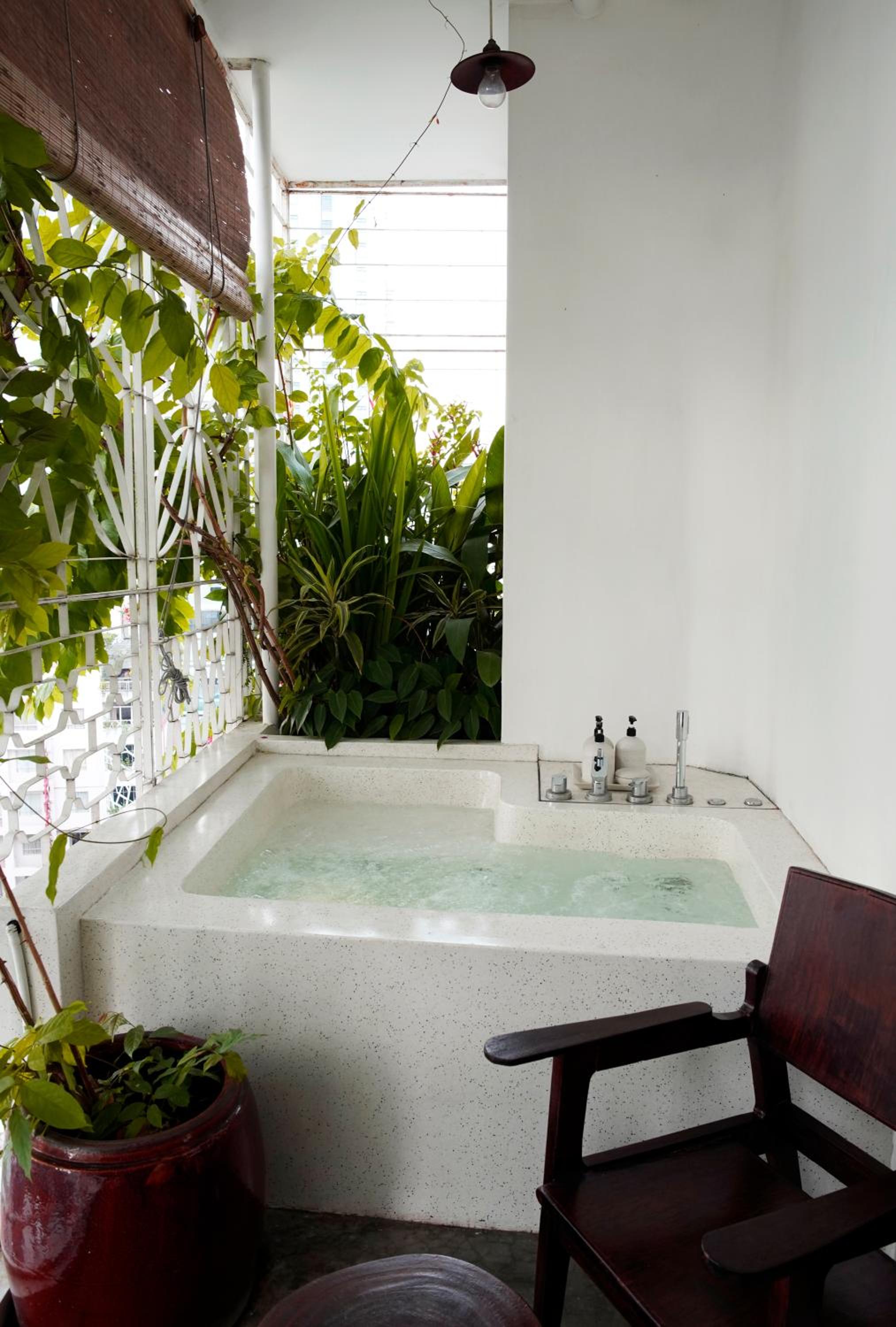 Serene Corner Balcony Twin Room
