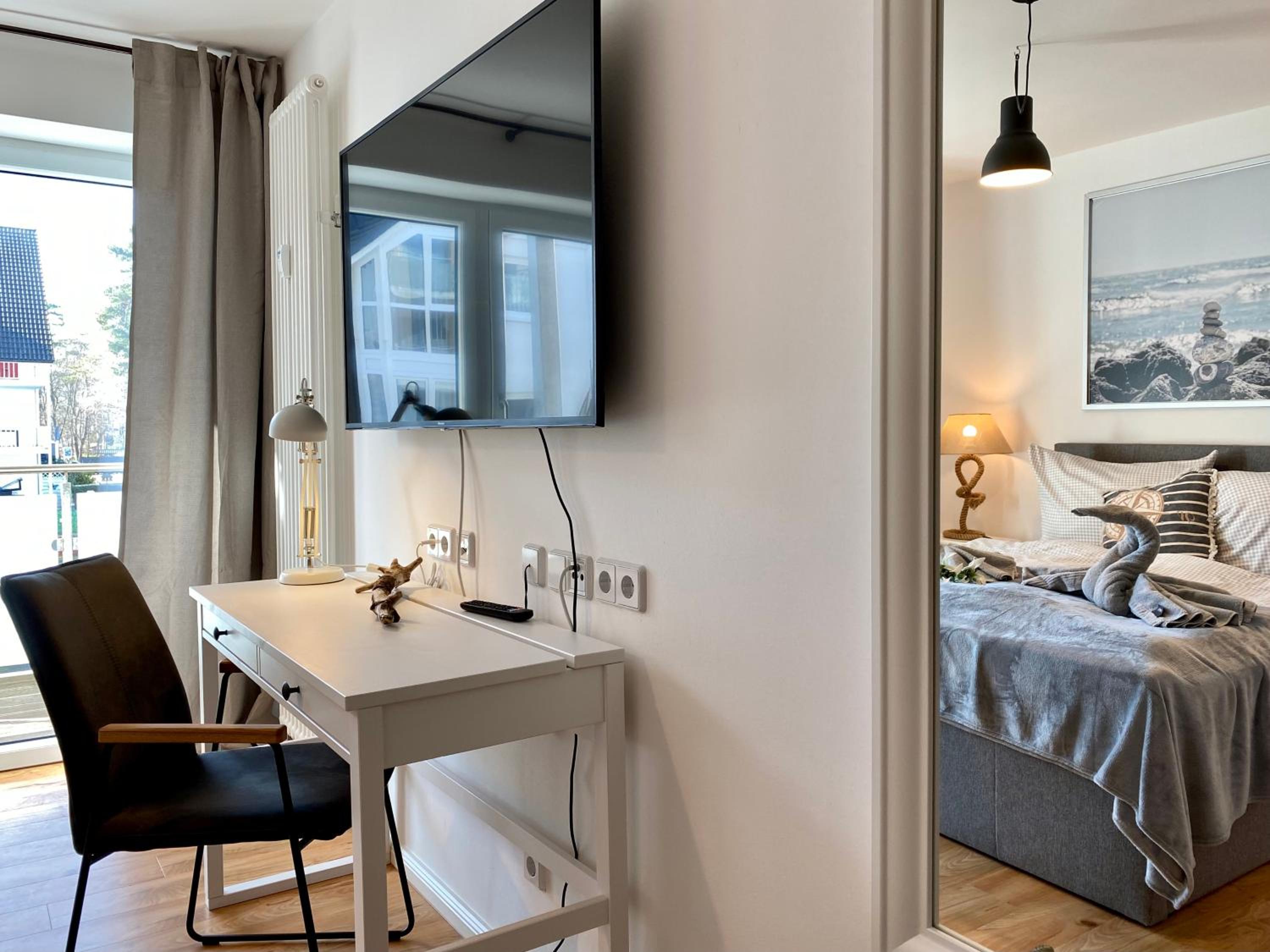 Two-Bedroom Apartment With Balcony (Küstenkind) - Haustiere Erlaubt photo 2