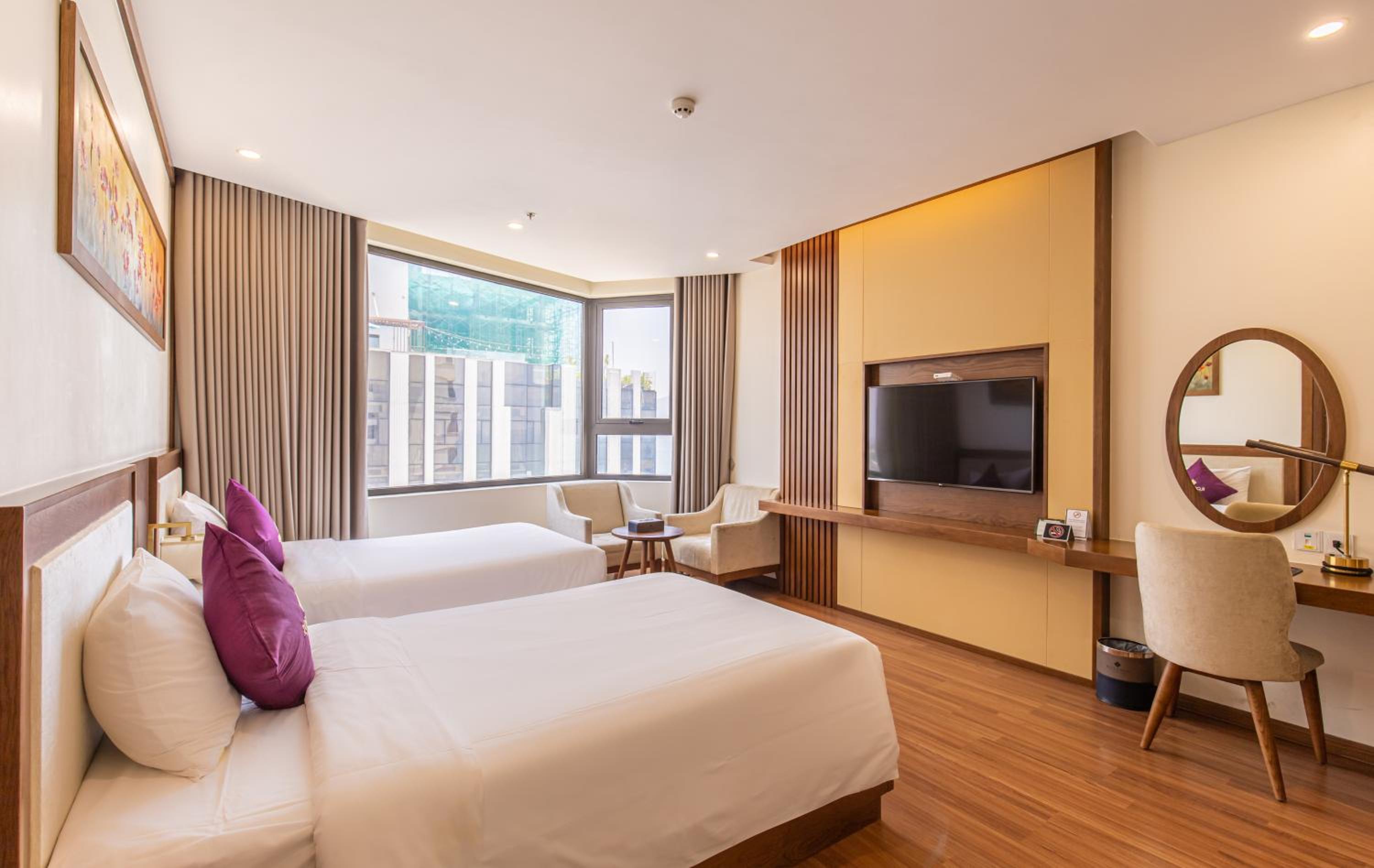 Grand Twin Room , Partial Ocean View with Afternoon Tea Per Stay photo 3