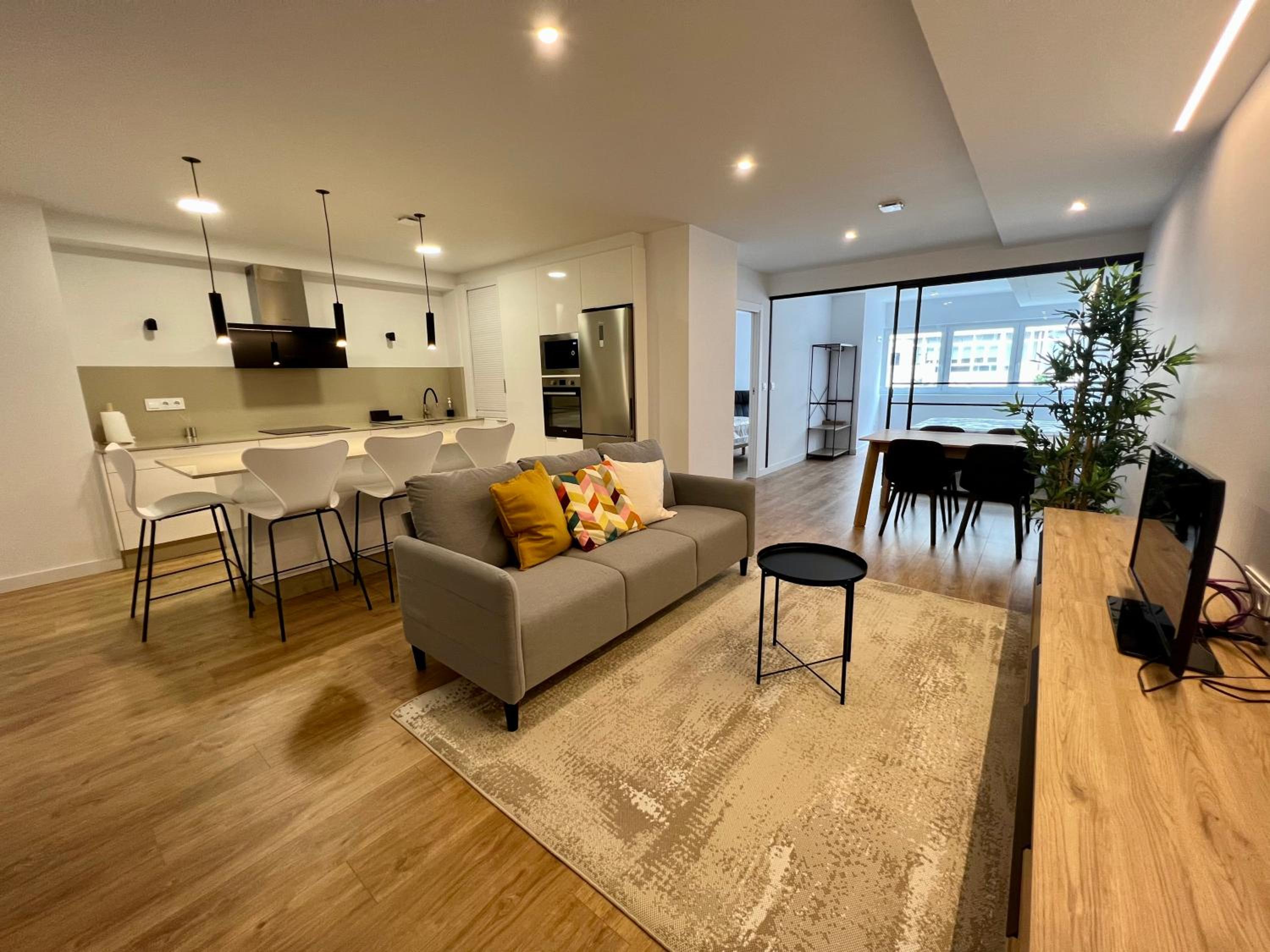 Apartamento de dos habitaciones