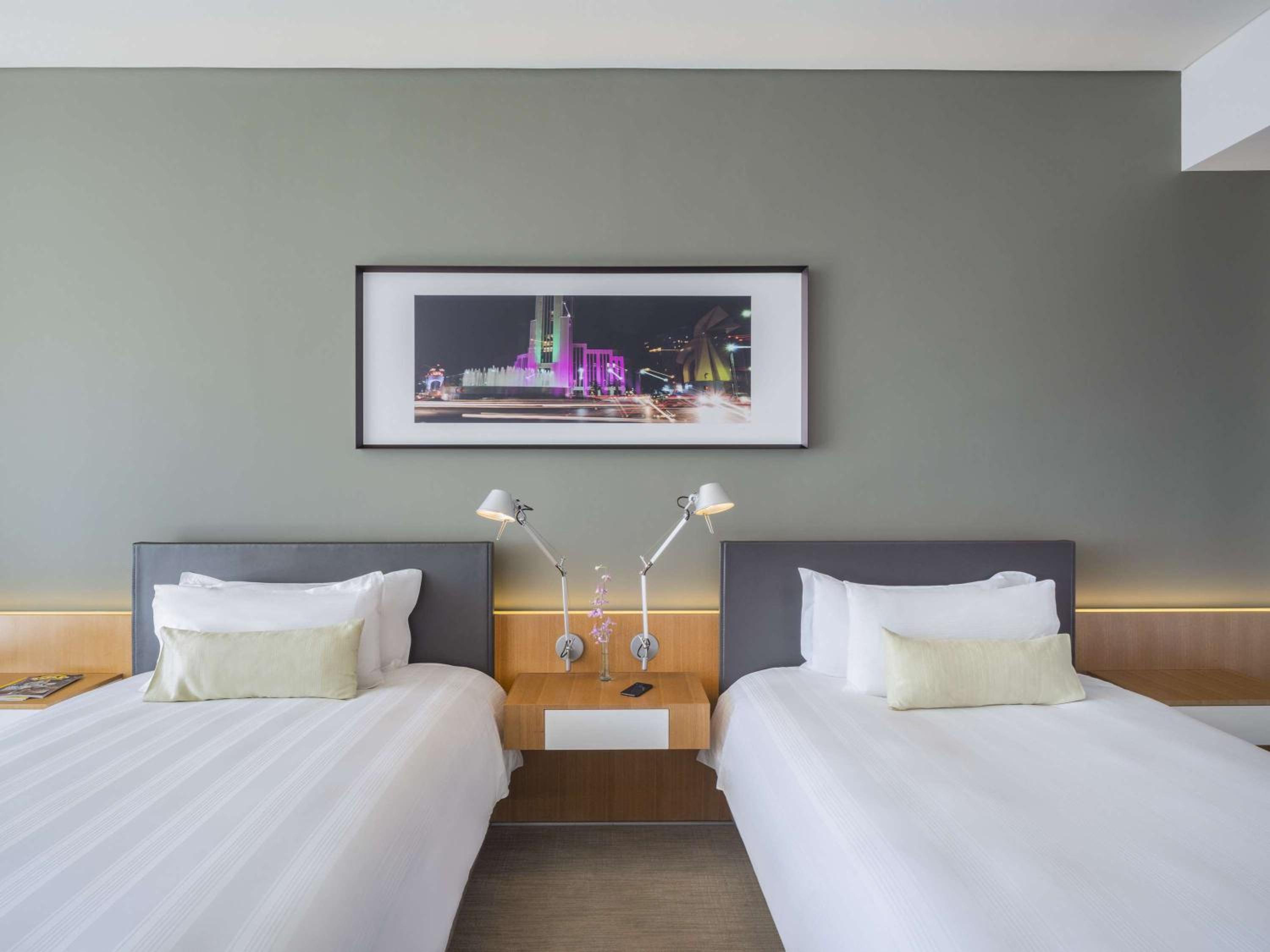 Premier Queen Room with Two Queen Beds and View - Photo 1