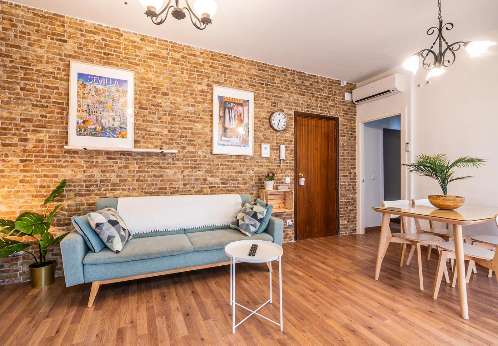 Apartamento de dos habitaciones