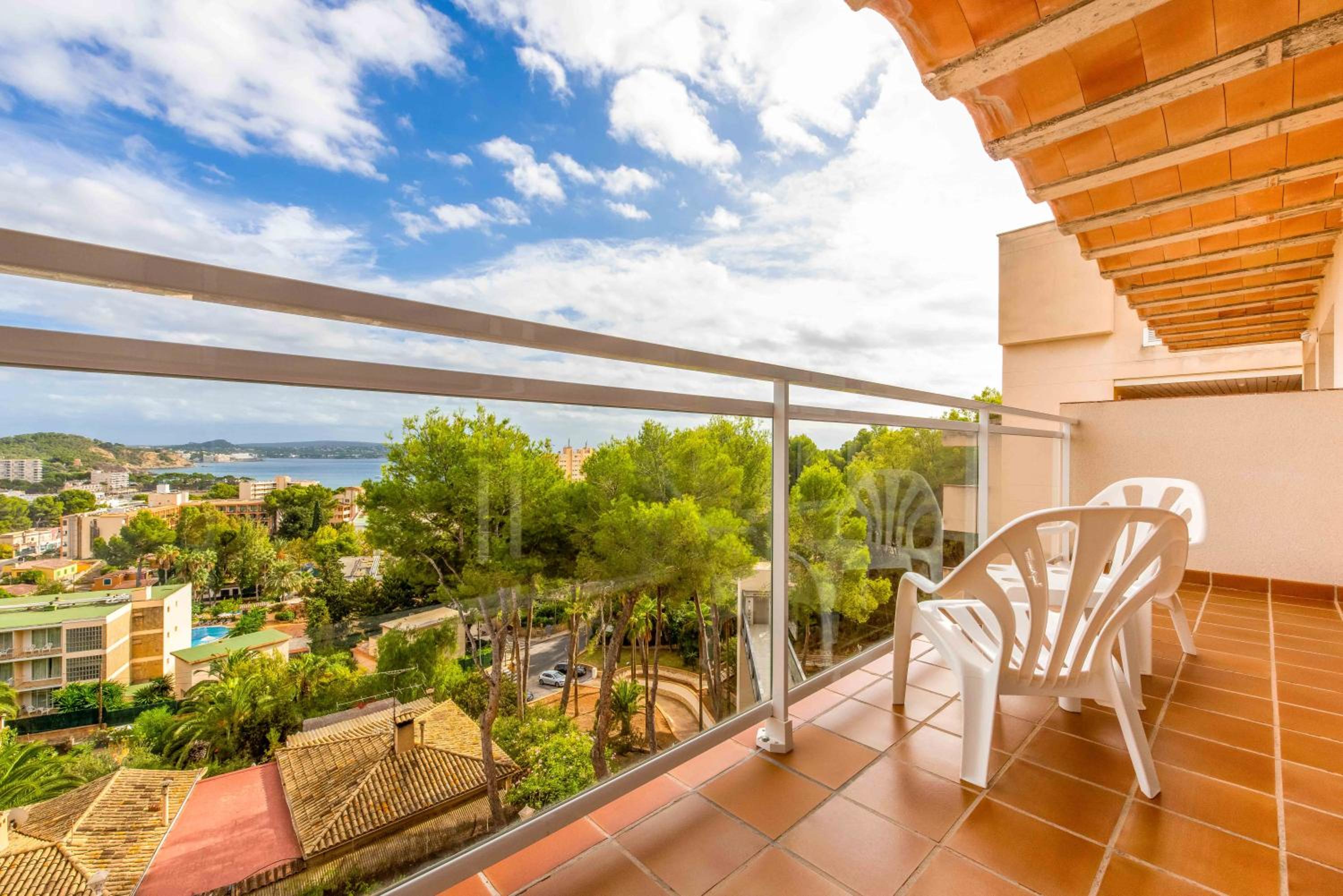 One-Bedroom Apartment with Balcony and Sea View