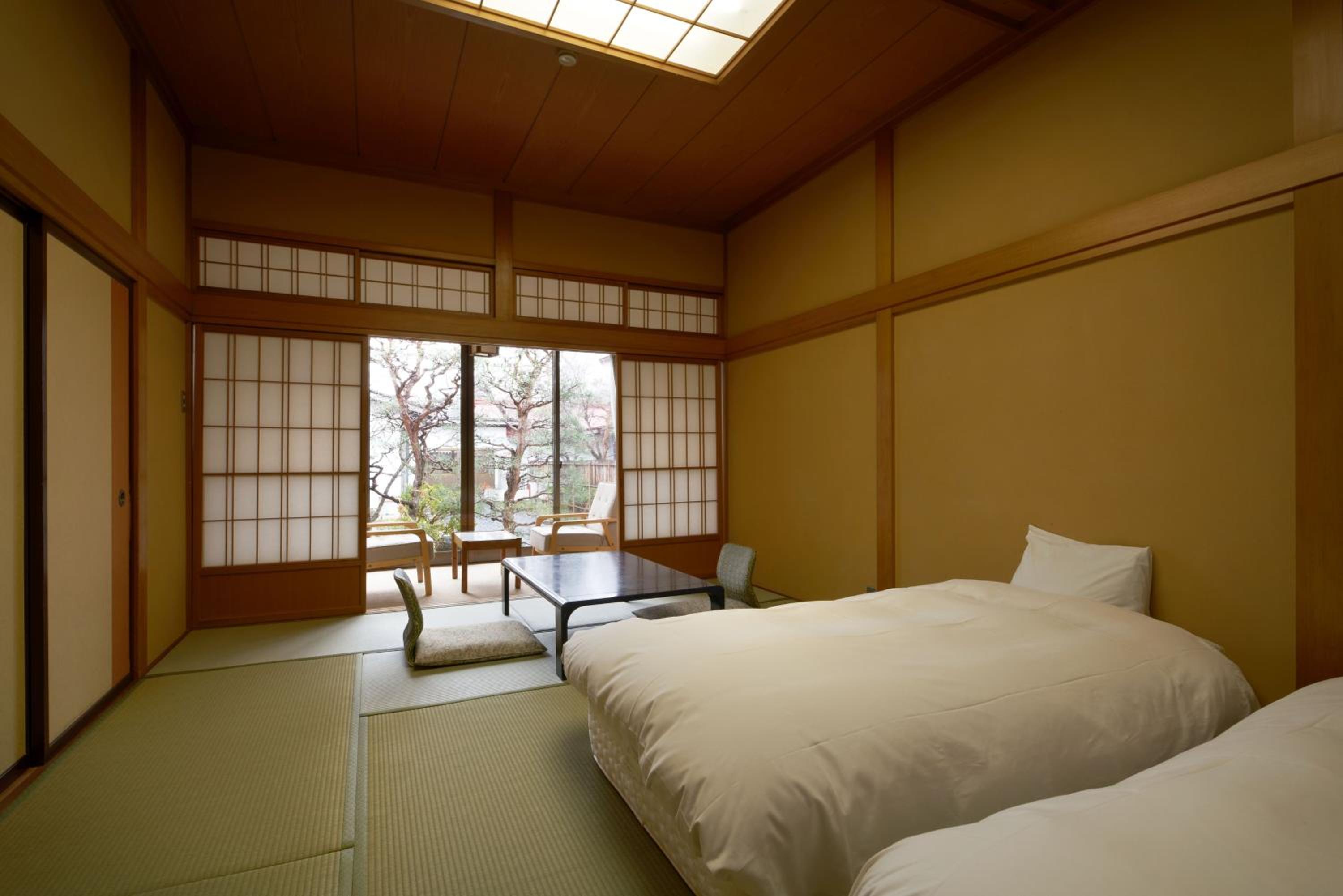 Japanese-Style Suite Room with Bed & Open Air Bath photo 1