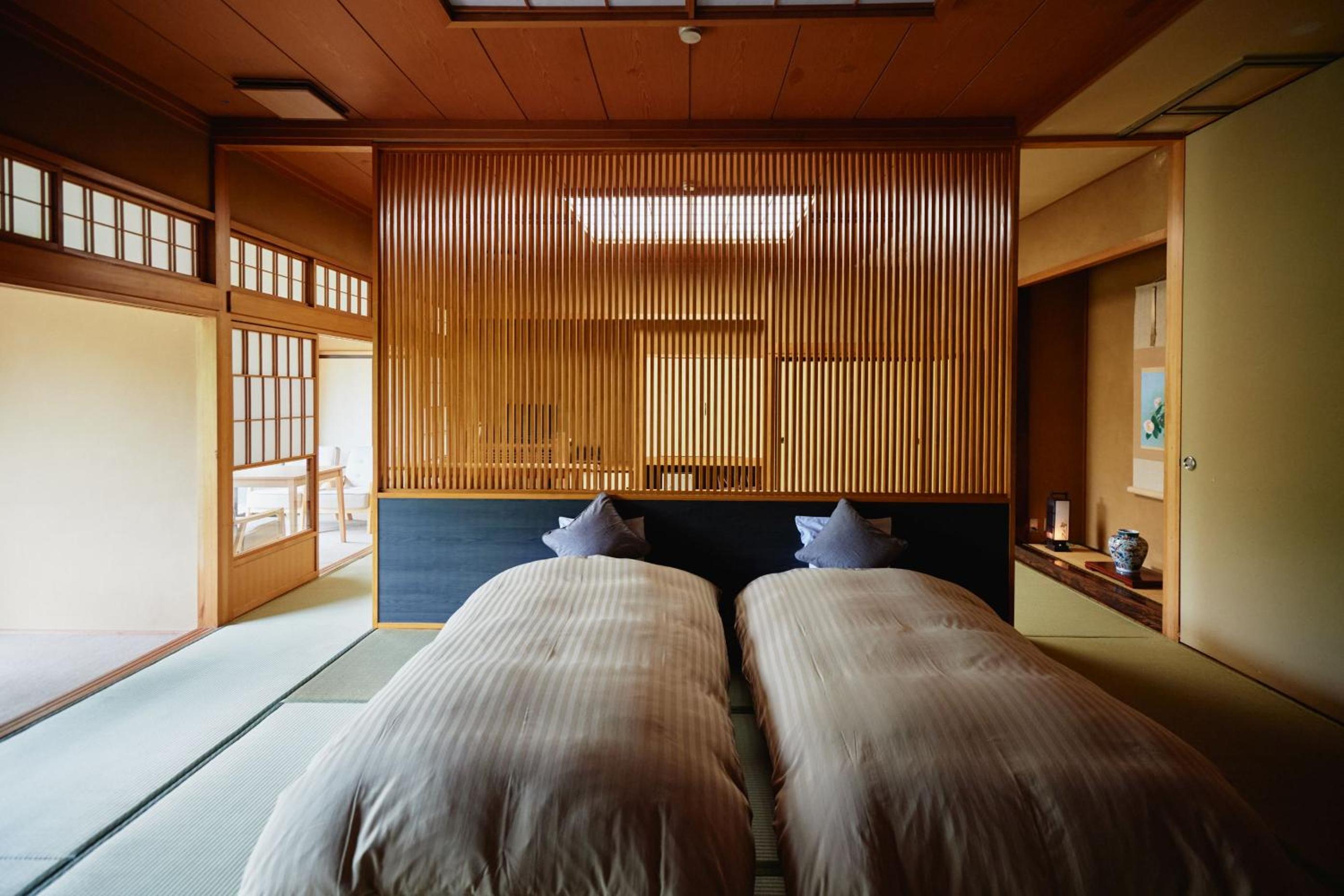 Japanese-Style Junior Suite Room with Bed & Open Air Bath photo 1