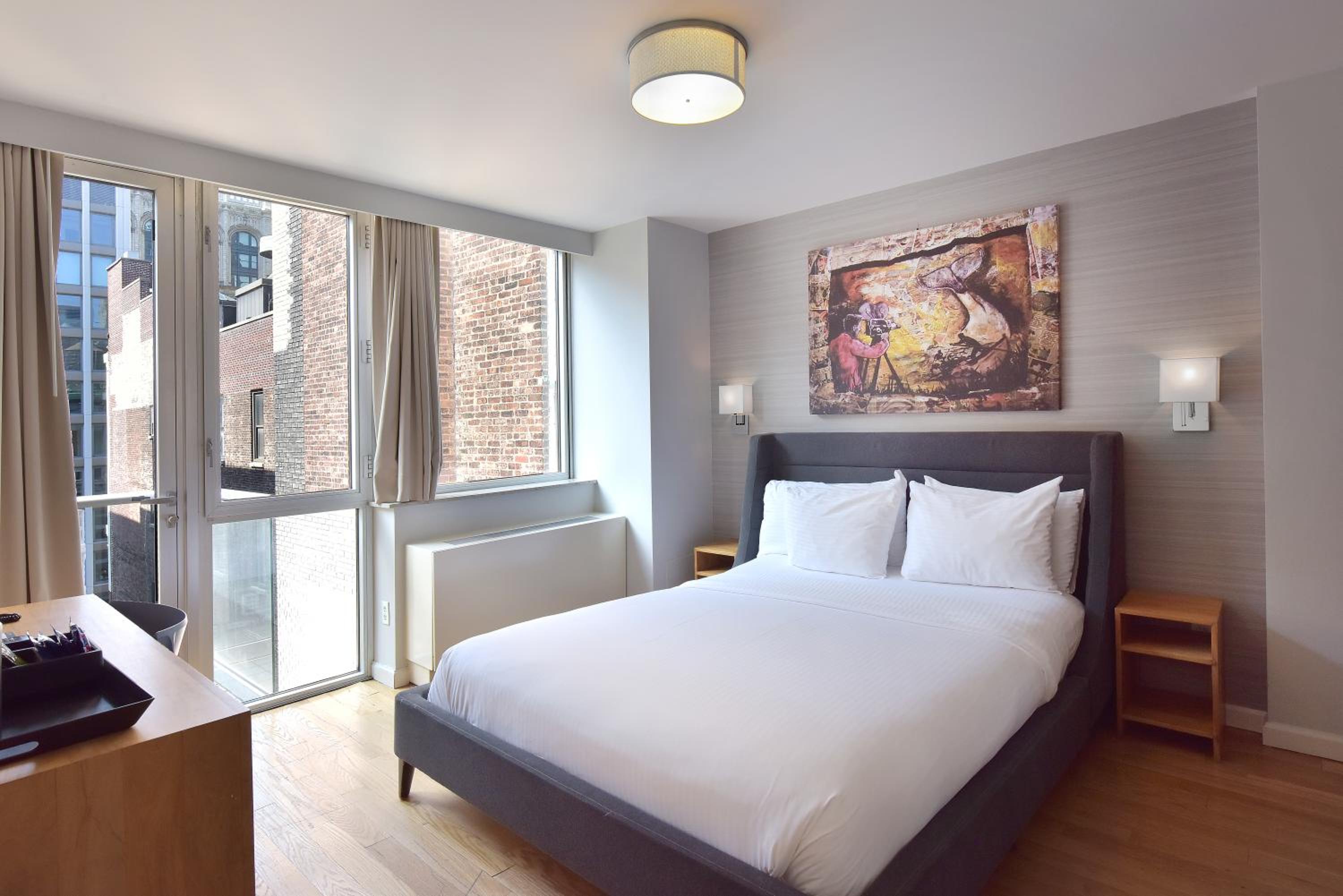 Premium Suite with Two Double Beds with Balcony