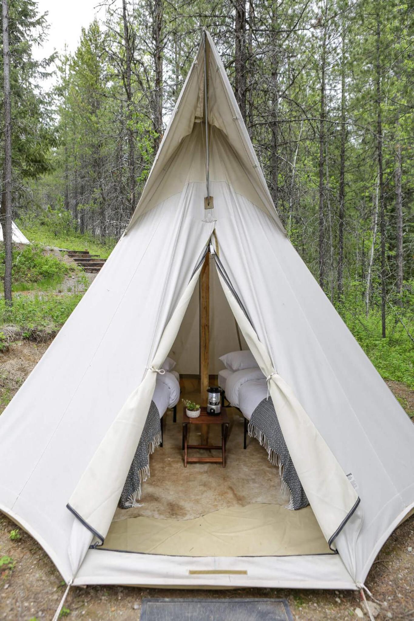 Suite Tent with Private Bathroom and Kids Tent photo 1