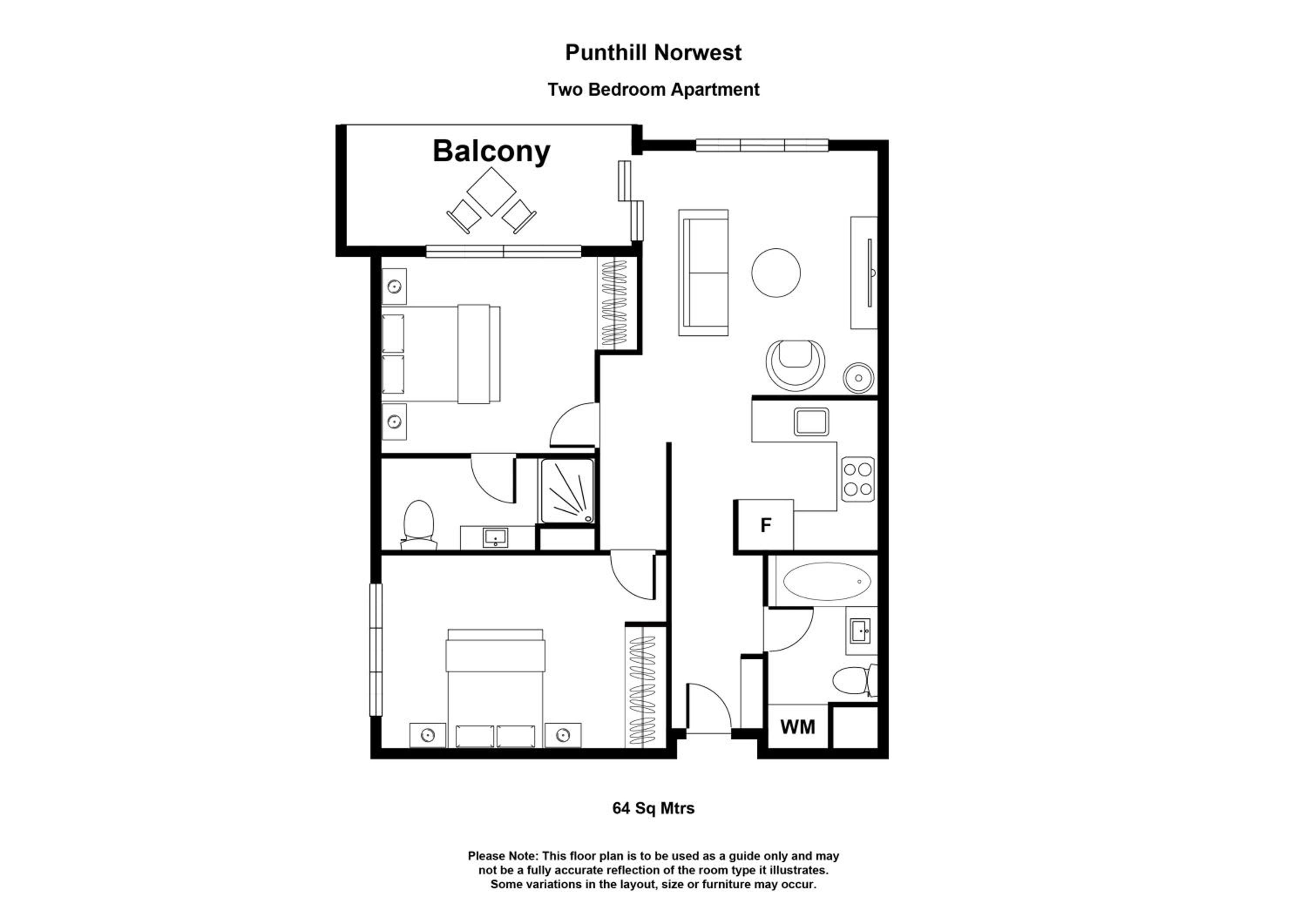 Two-Bedroom Apartment - Photo 2