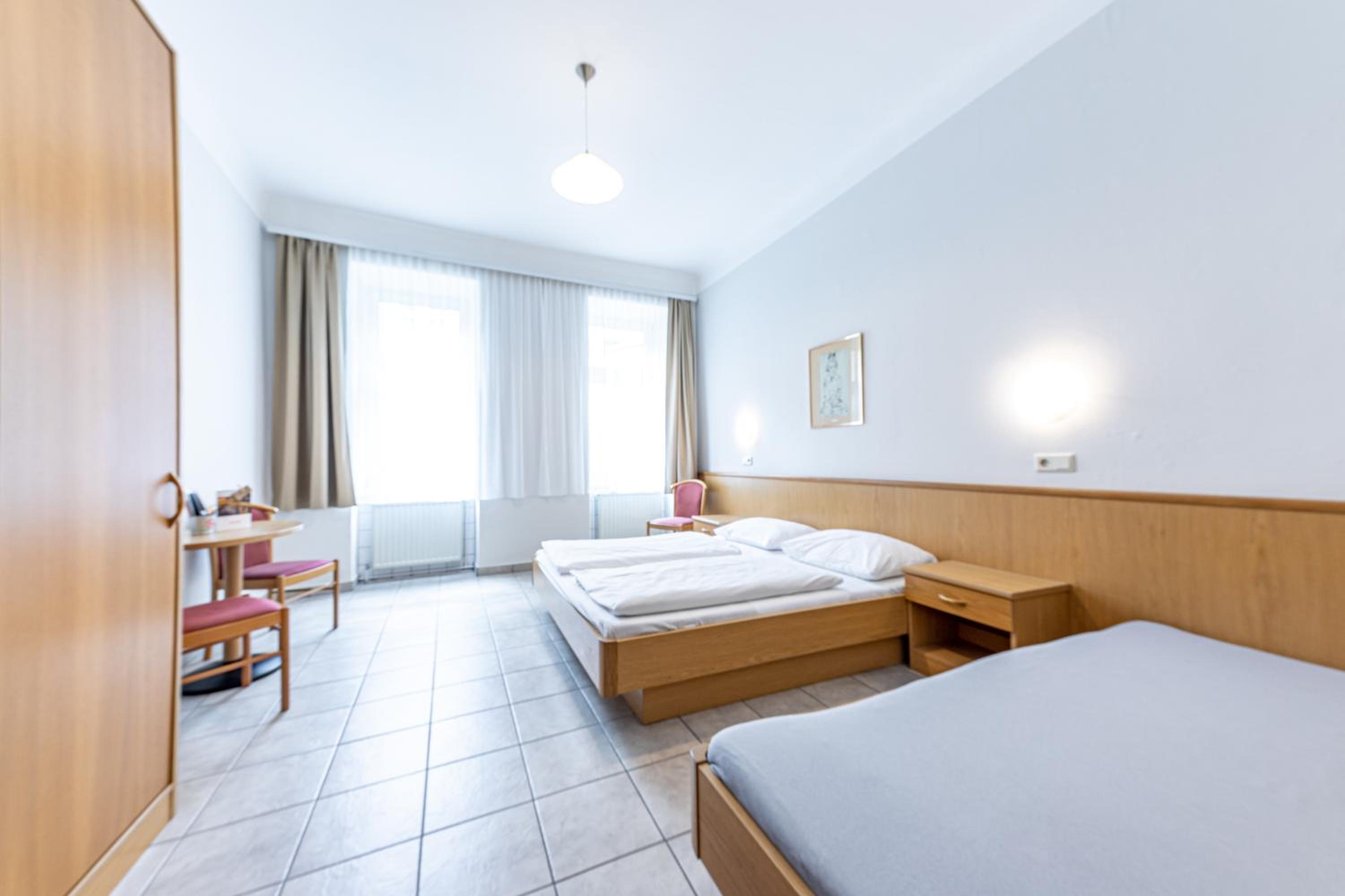 Two Connecting Double Rooms