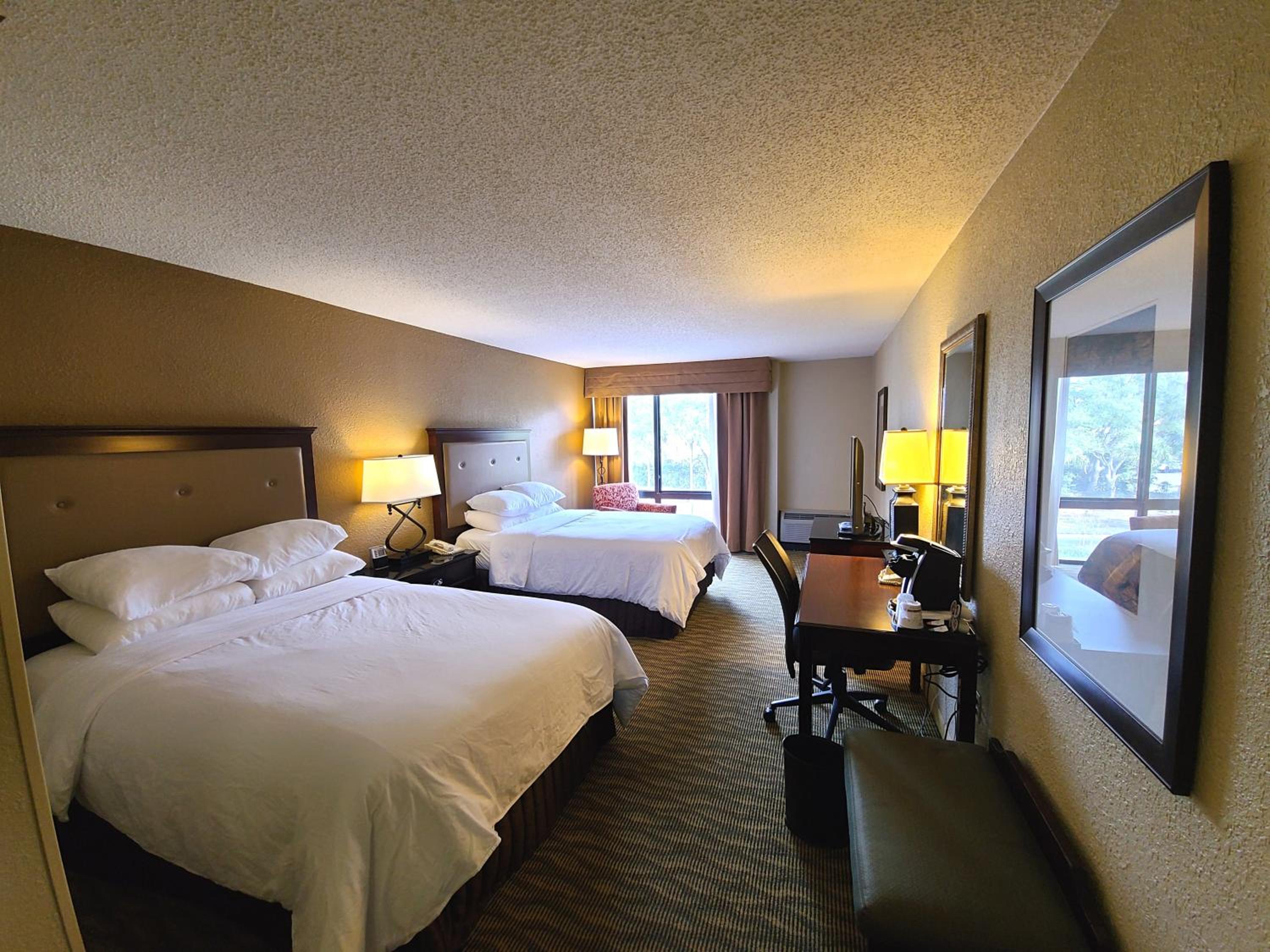 Queen Room with Two Queen Beds and Transfer Shower - Communications Access
