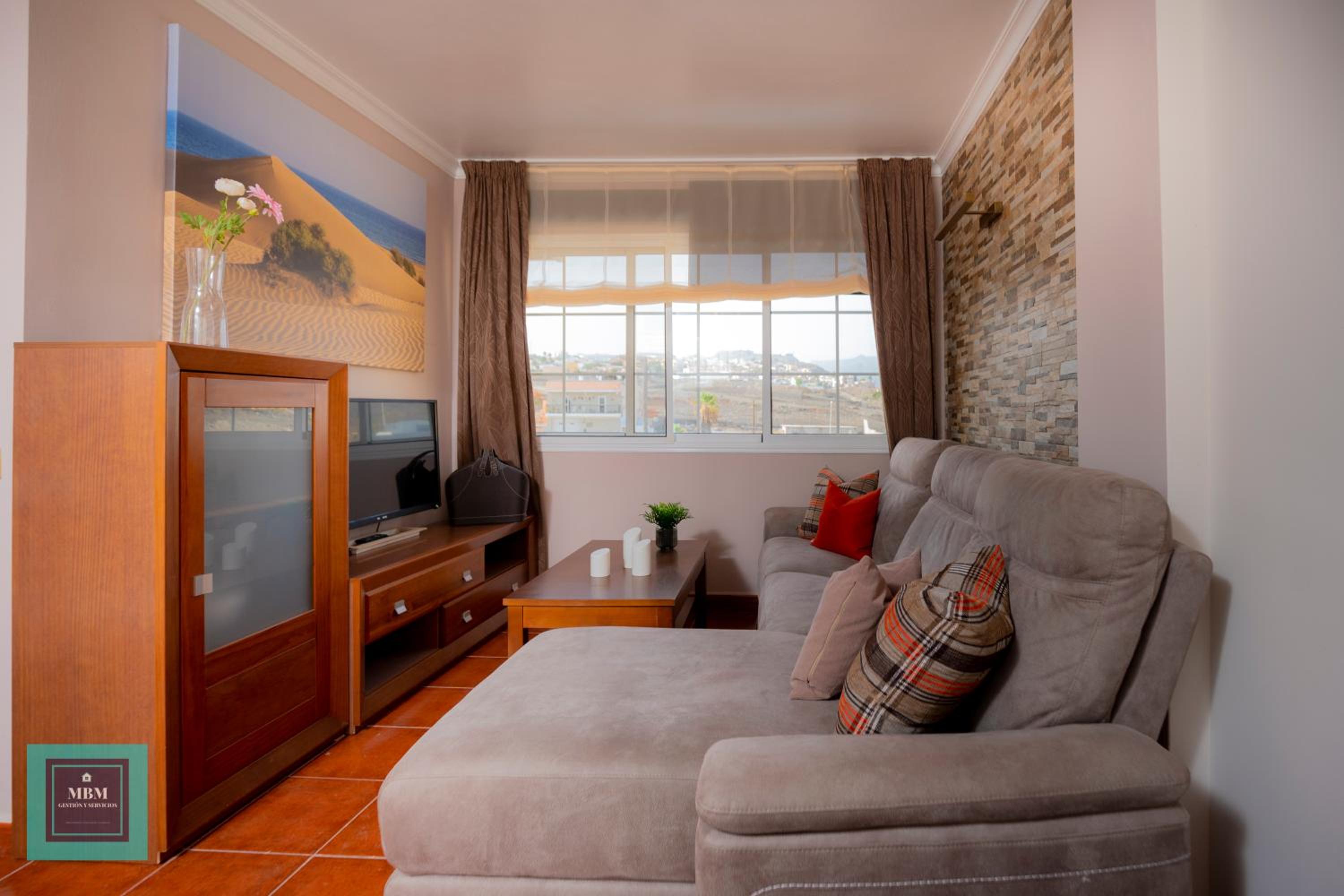 Apartamento de dos habitaciones