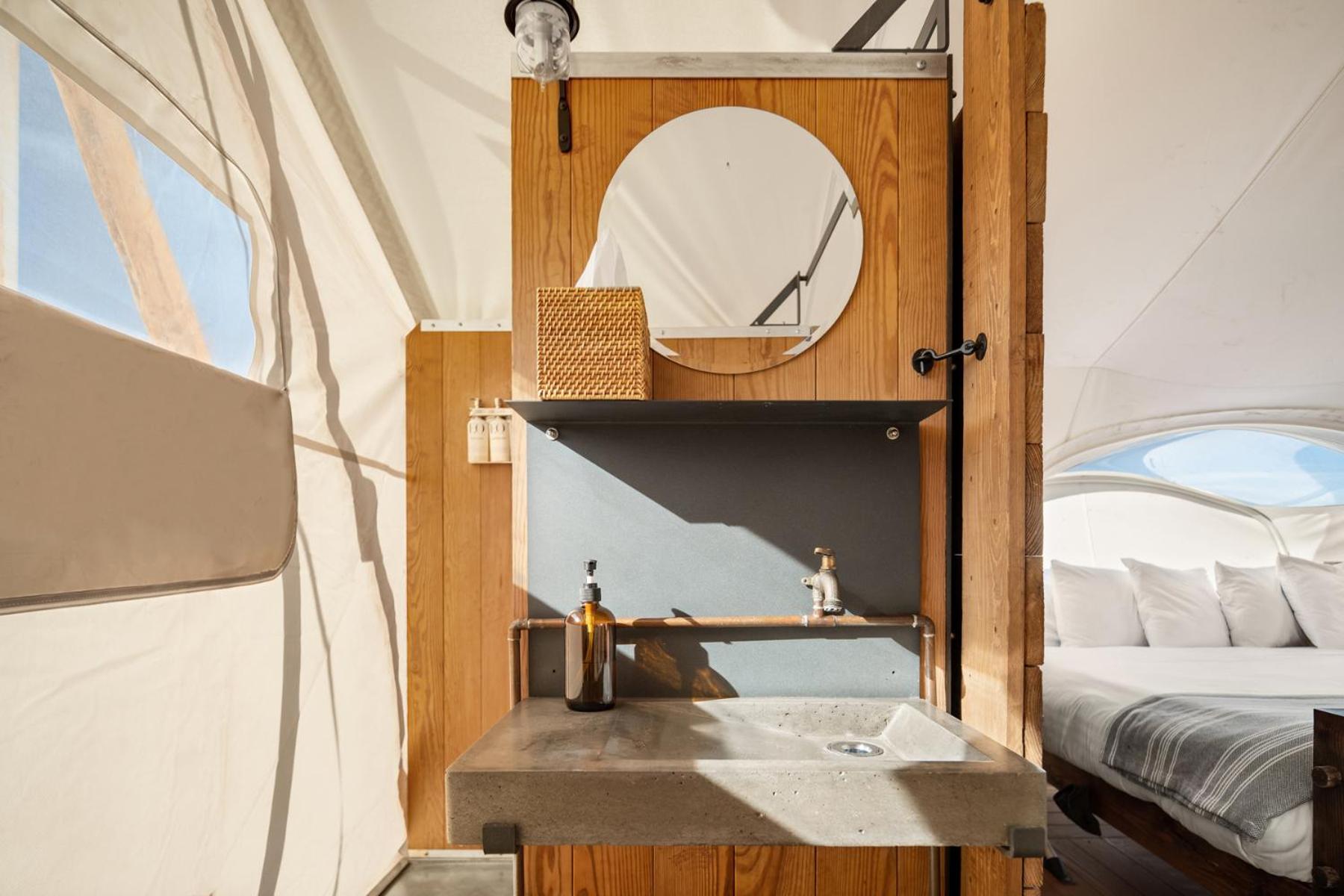 Stargazer Tent with Private Bathroom and Kids Tent photo 2