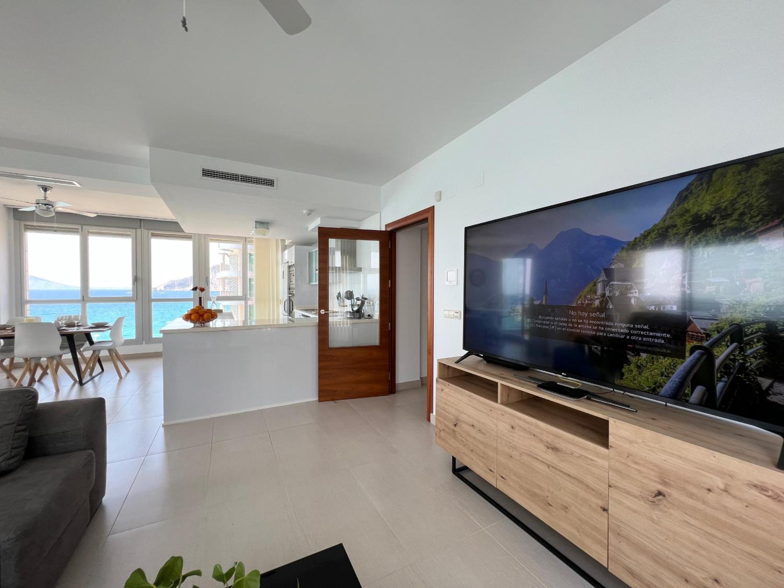 Apartamento con vista al mar