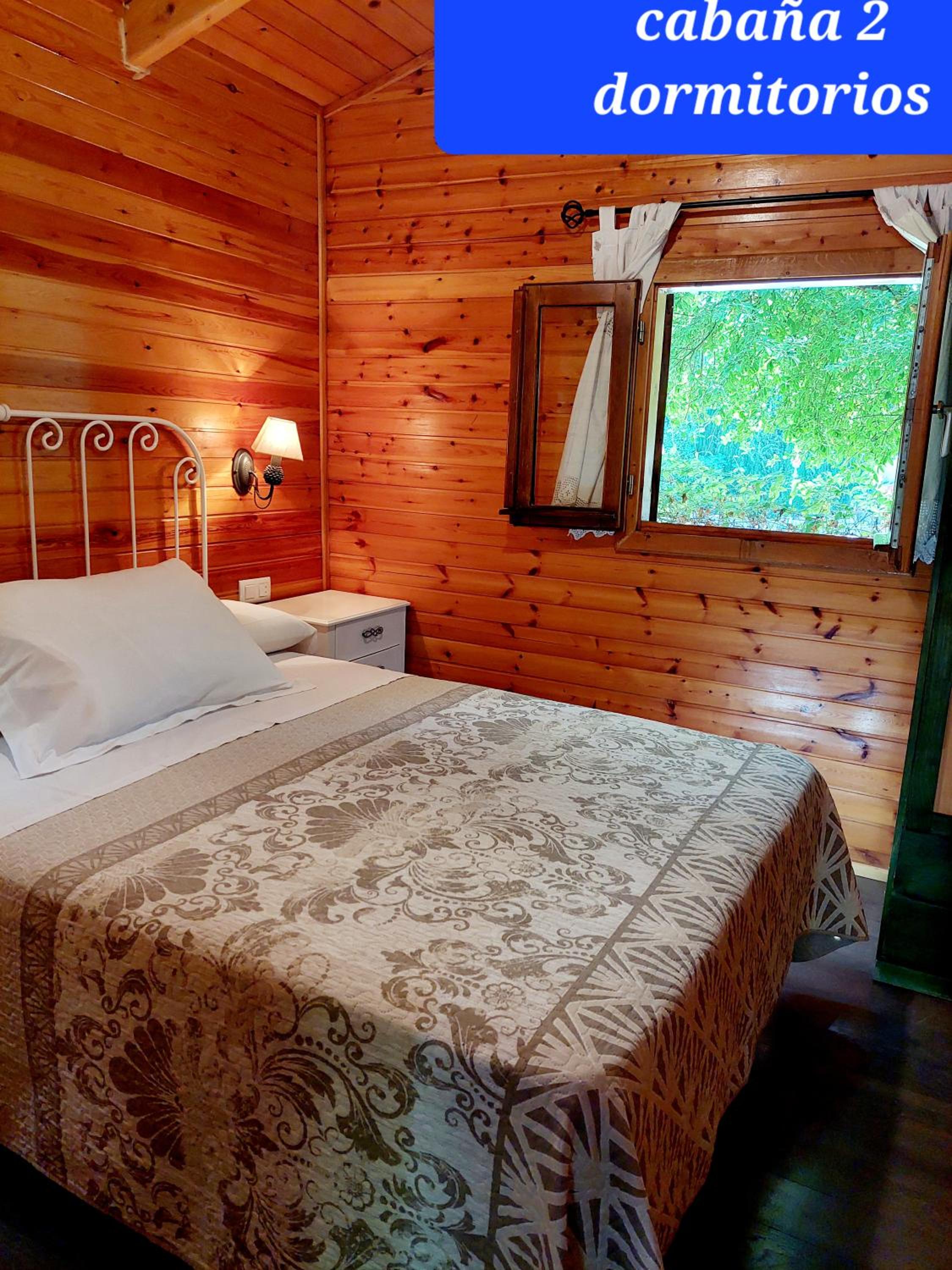 Bungalow de dos habitaciones con vista al jardín (4 adultos)