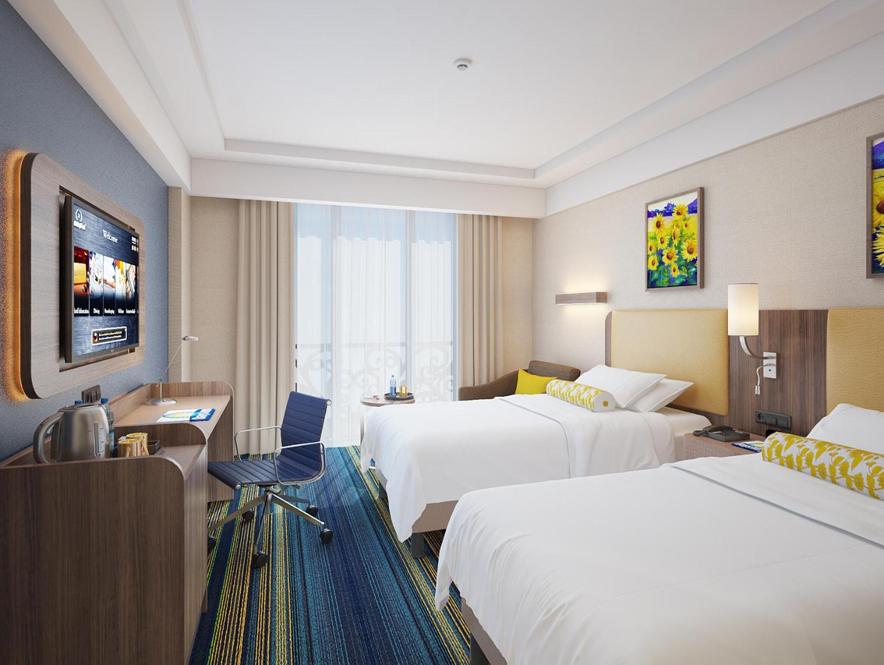 Classic Twin Connected Room