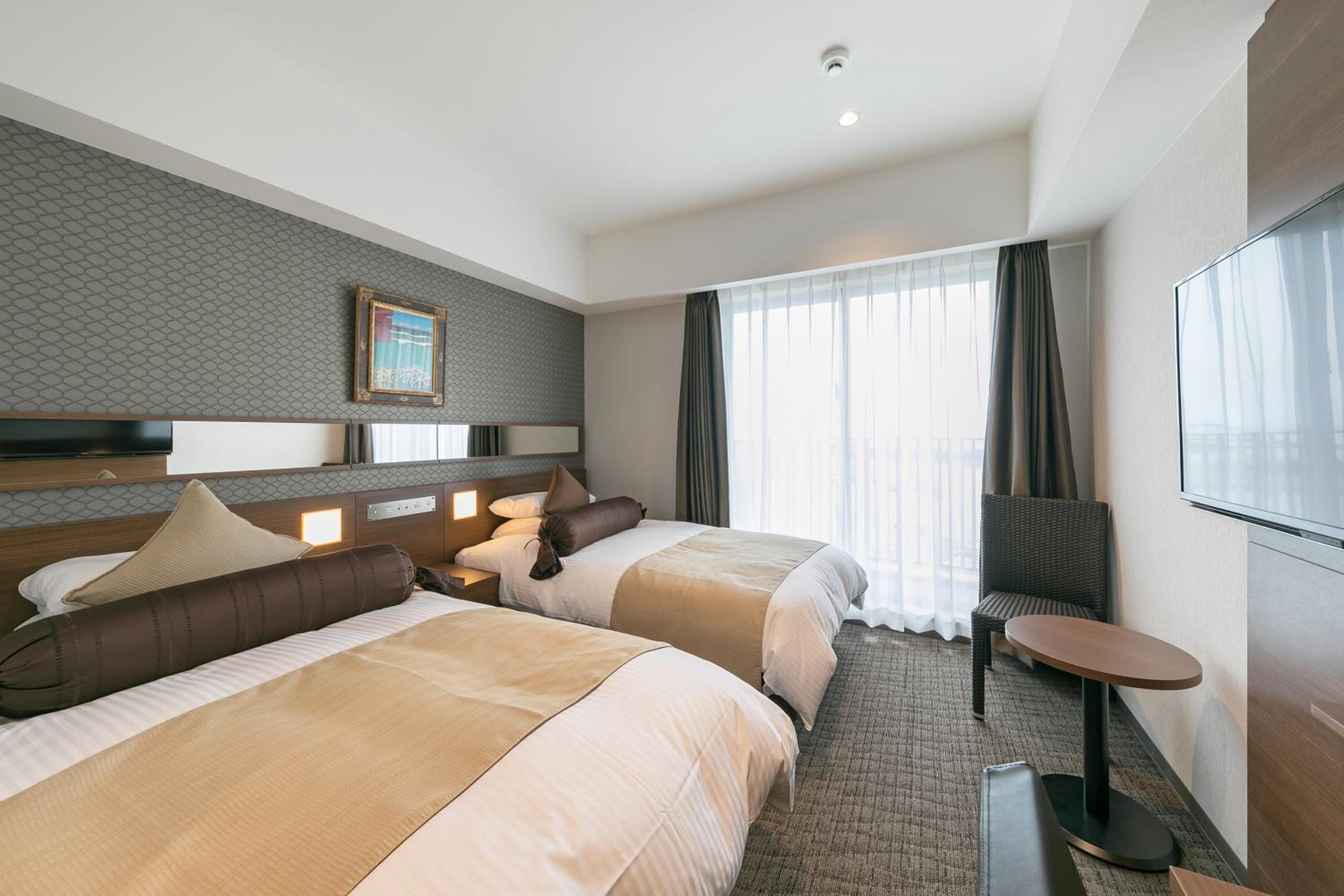 Regular Floor Twin Room with Balcony - Non-Smoking (Misaki Building) - Eco Plan(No Daily Cleaning)