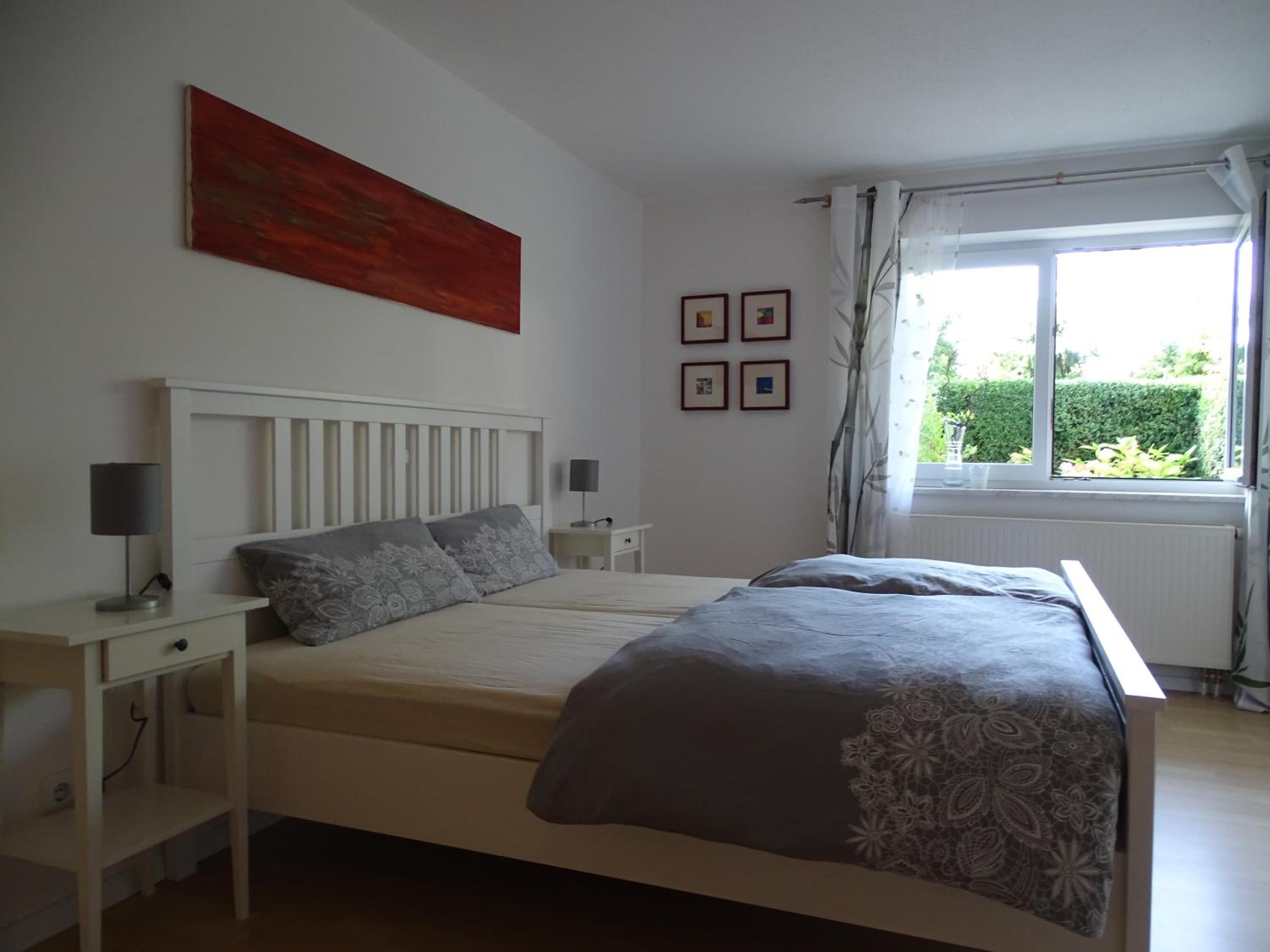 One-Bedroom Apartment with Garden View