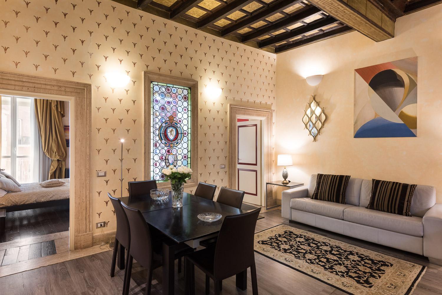 Deluxe One-Bedroom Apartment With City View