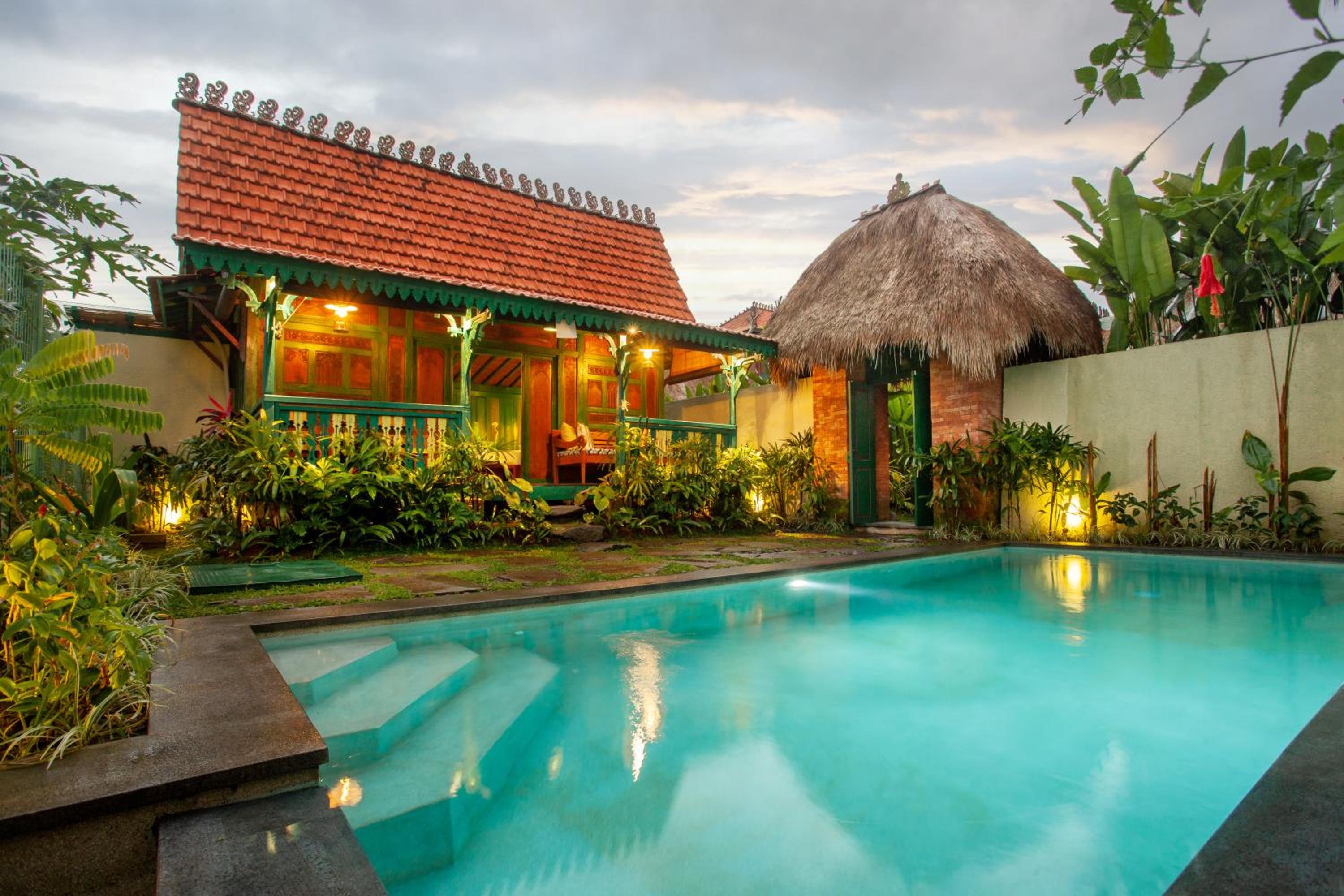 One-Bedroom Villa with Private Pool and Rice Field View  - Photo 2