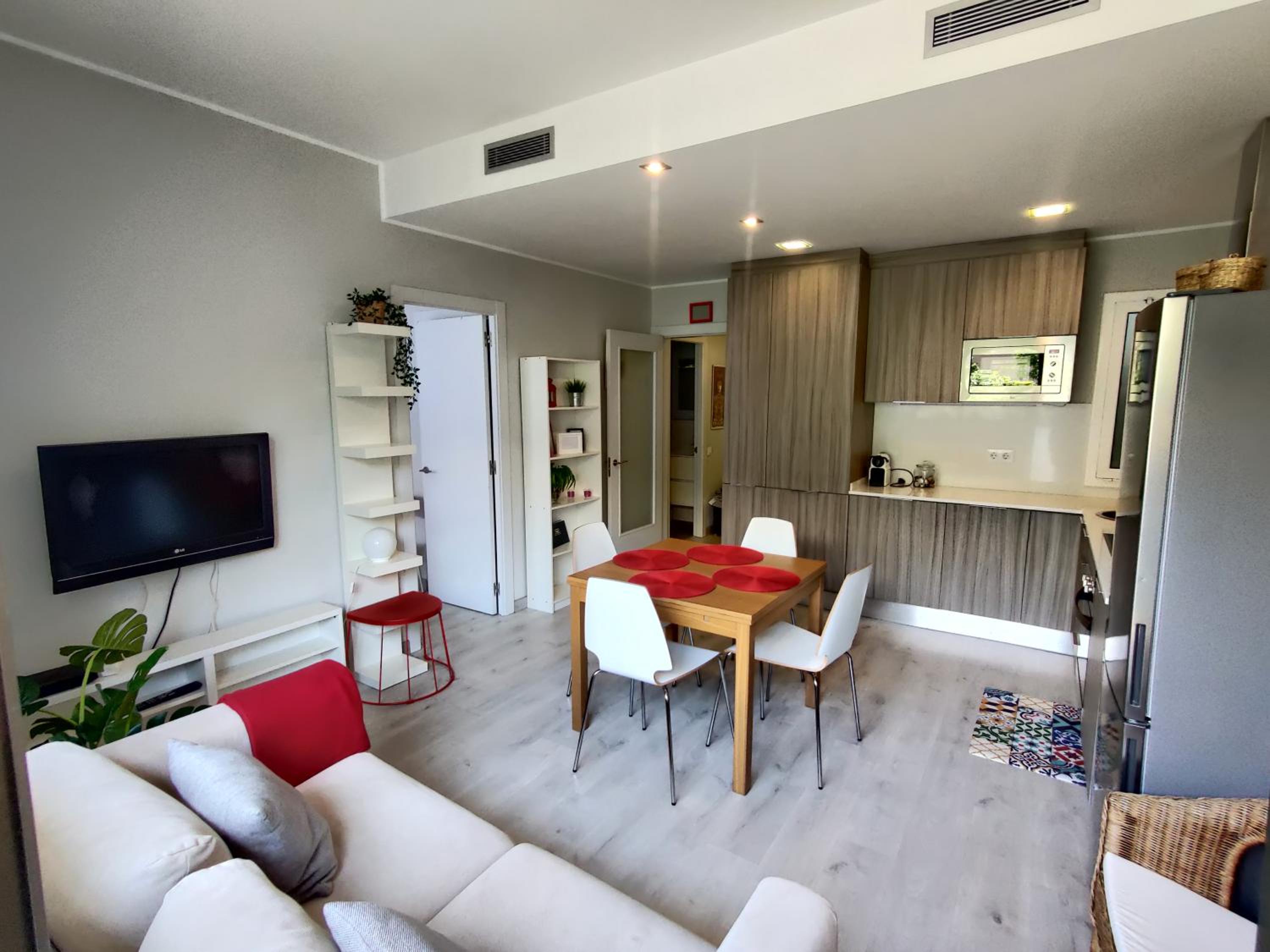 Apartamento de dos habitaciones