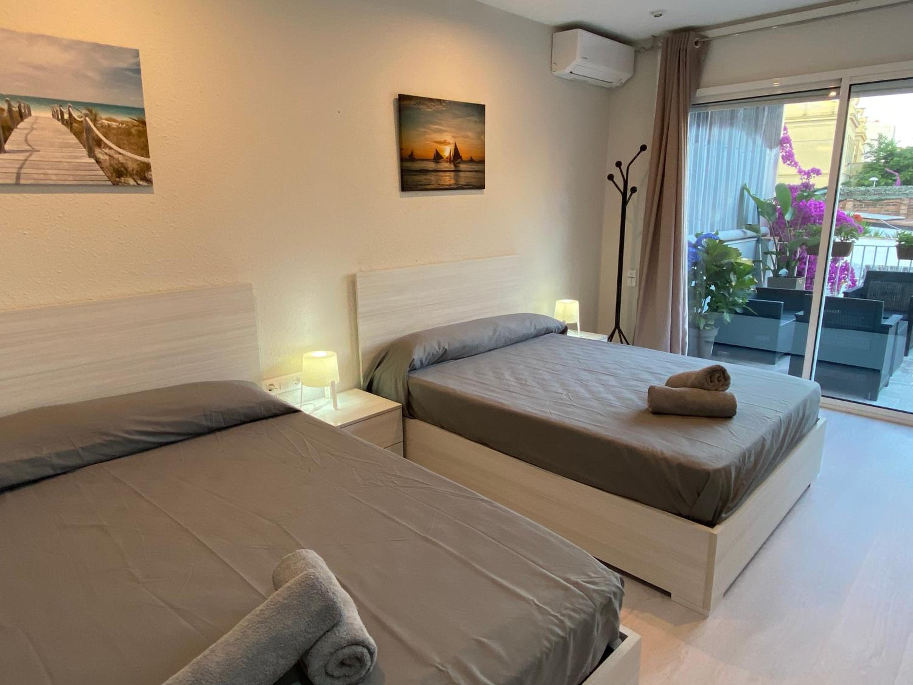 Apartamento de dos habitaciones