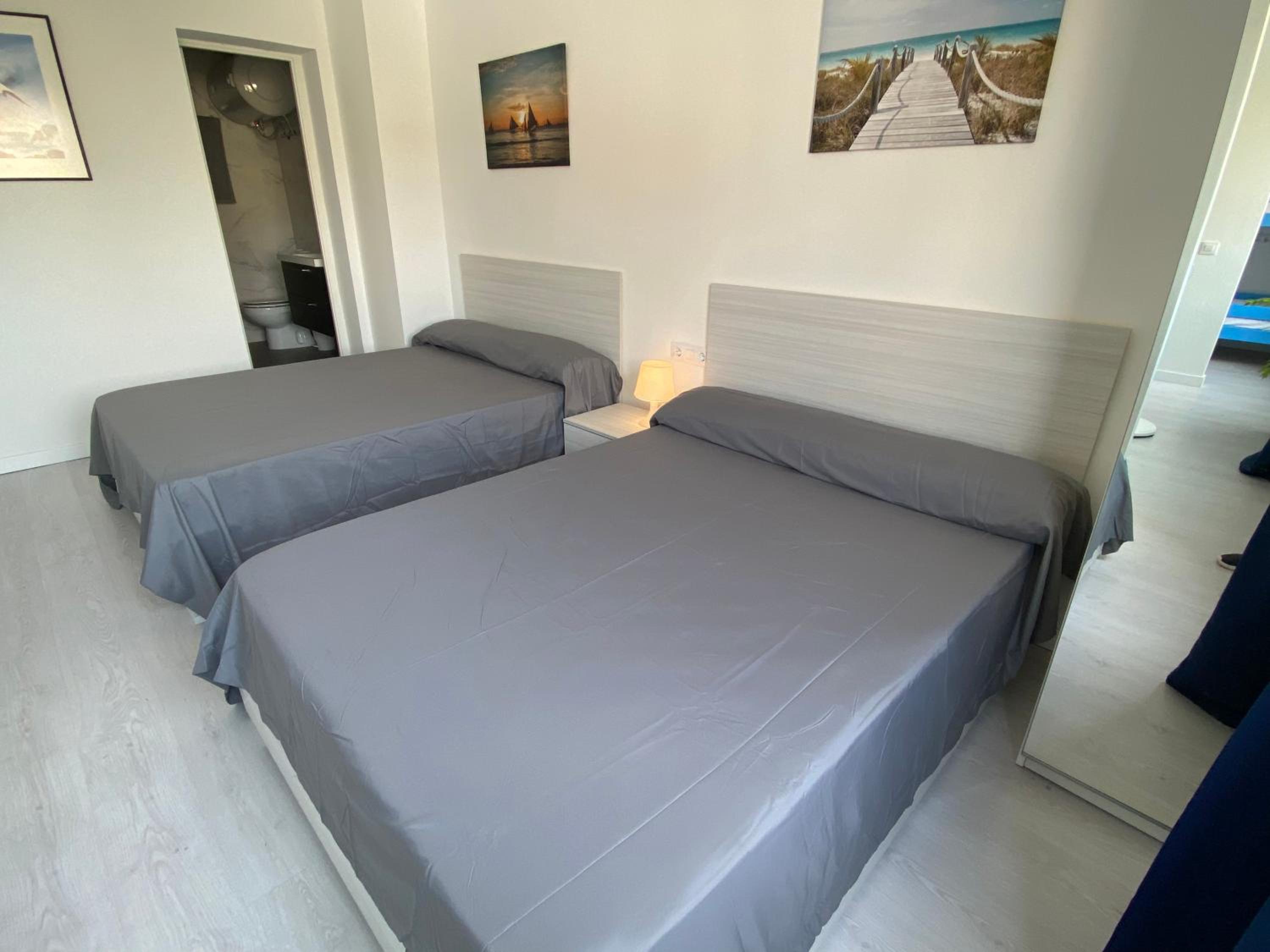 Apartamento de dos habitaciones
