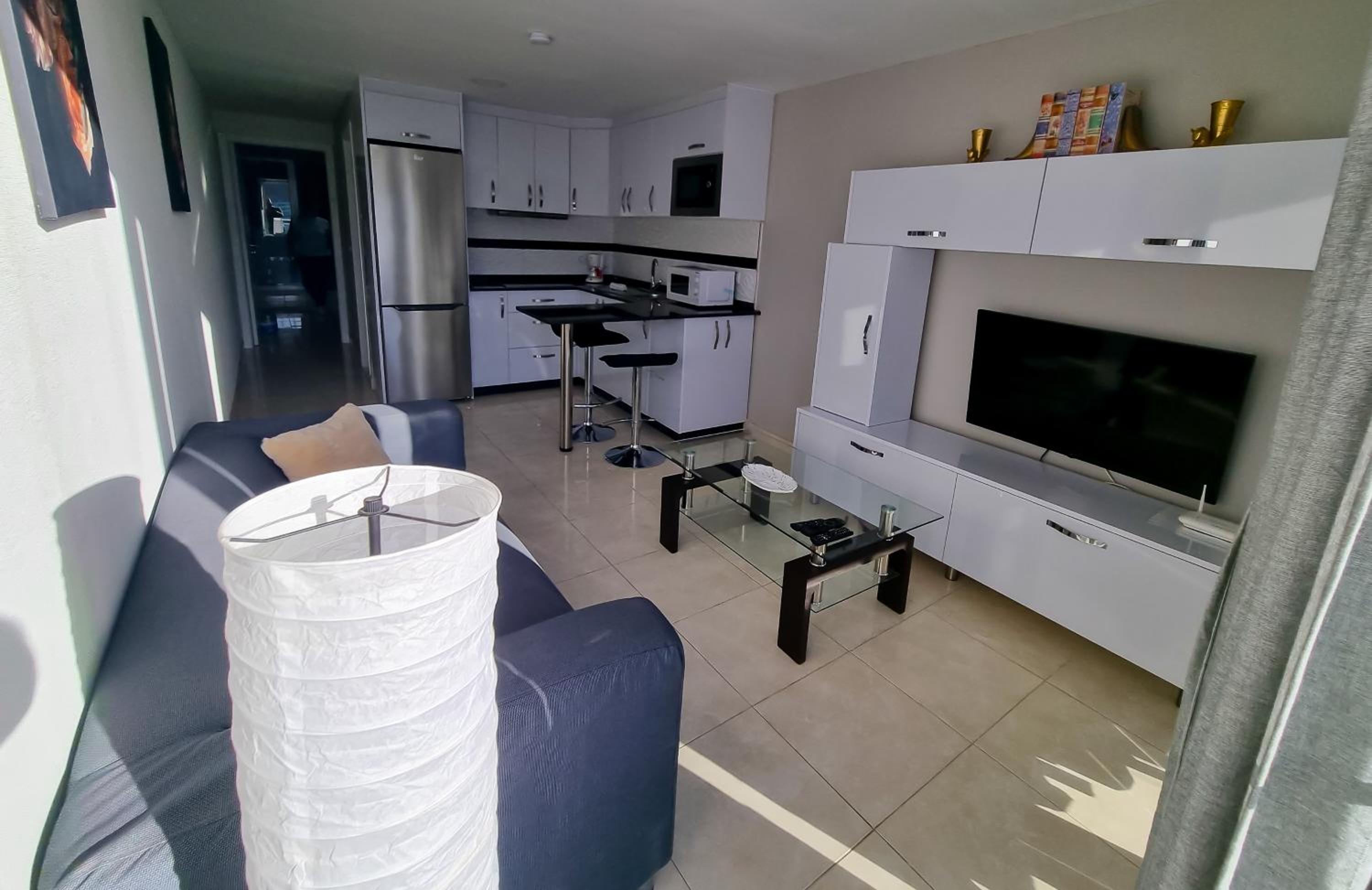 Apartamento de un dormitorio superior con balcón