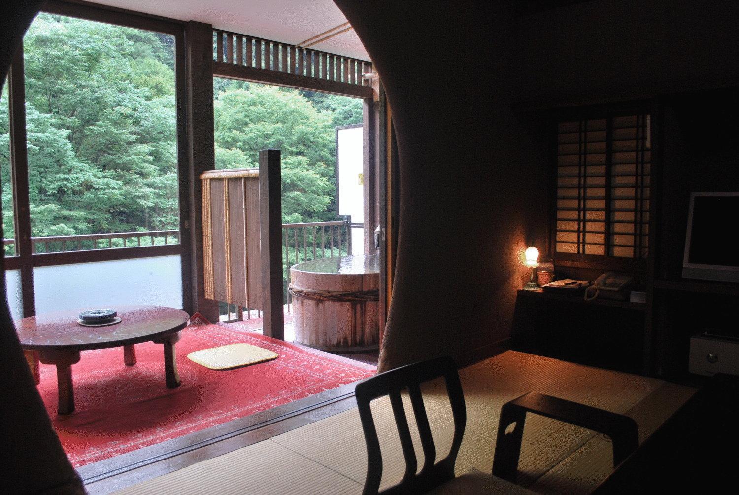 Twin Room with Private Open-Air Bath thumbnail 6