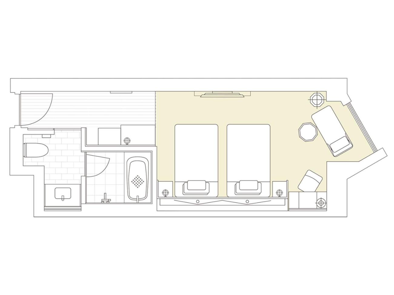 Twin Room with Garden View - Photo 2