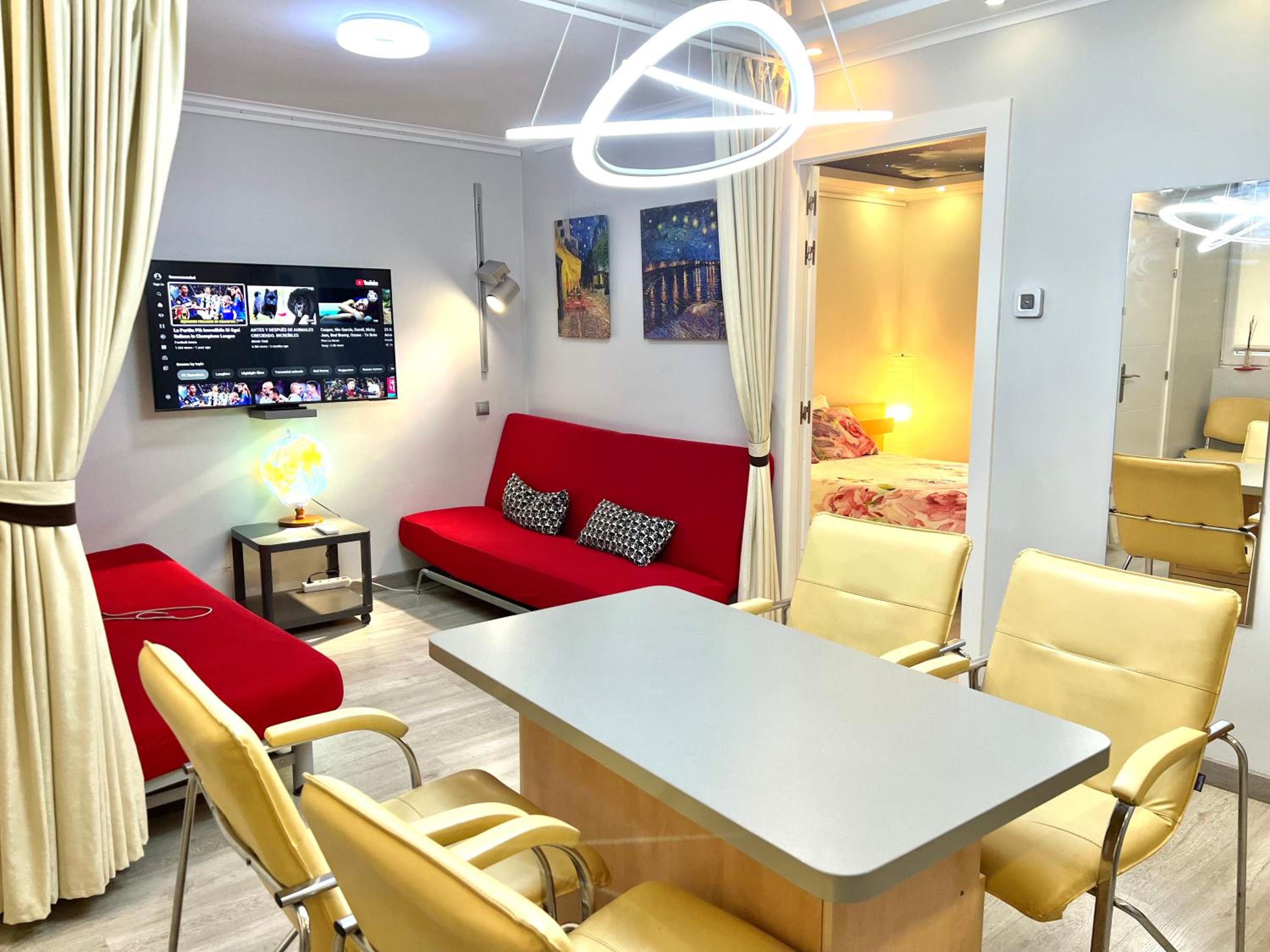 Apartamento de dos habitaciones
