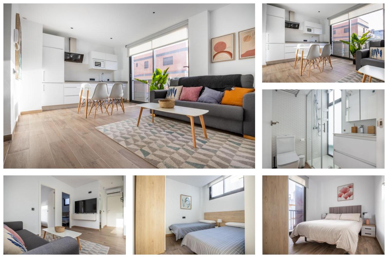 Apartamento de dos habitaciones