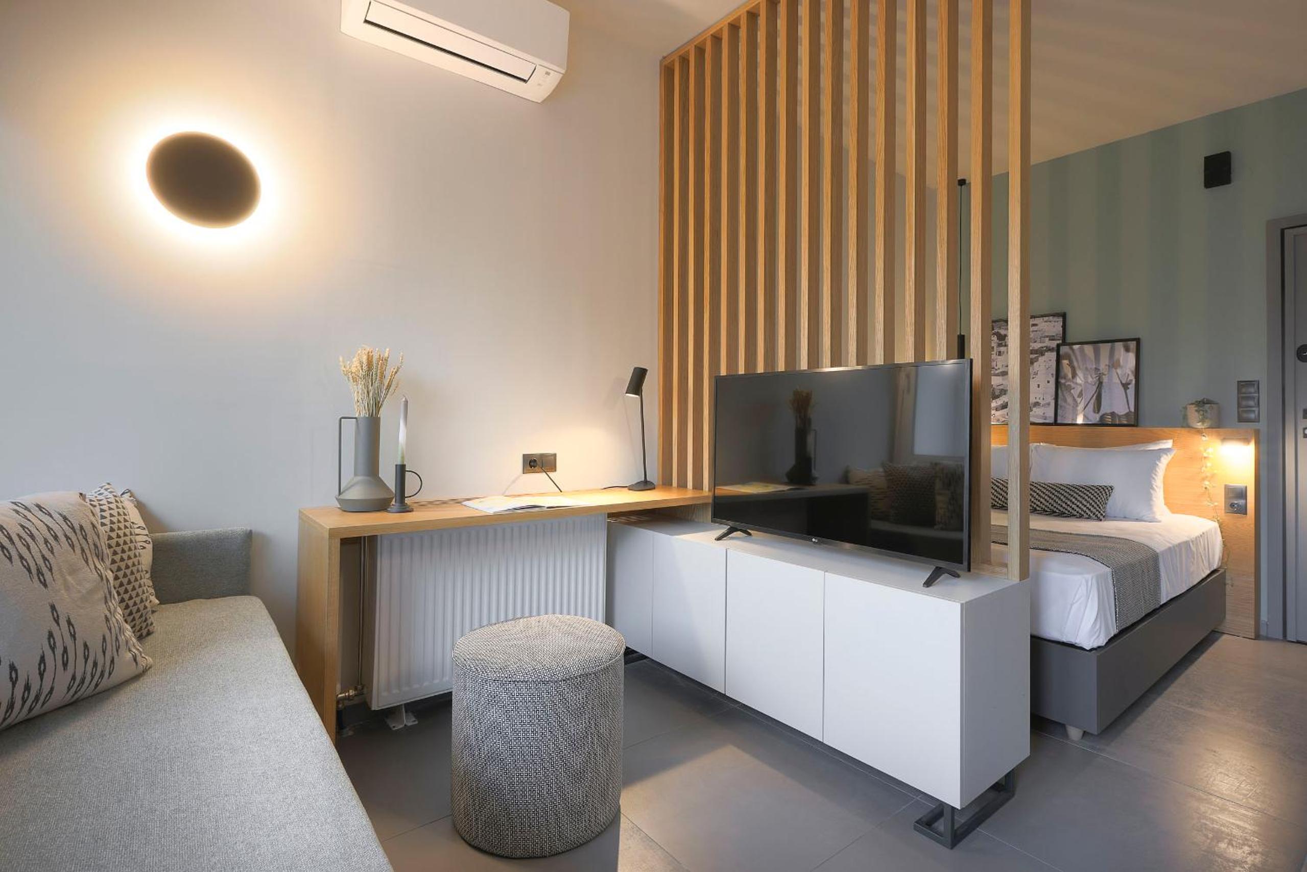Studio with Balcony