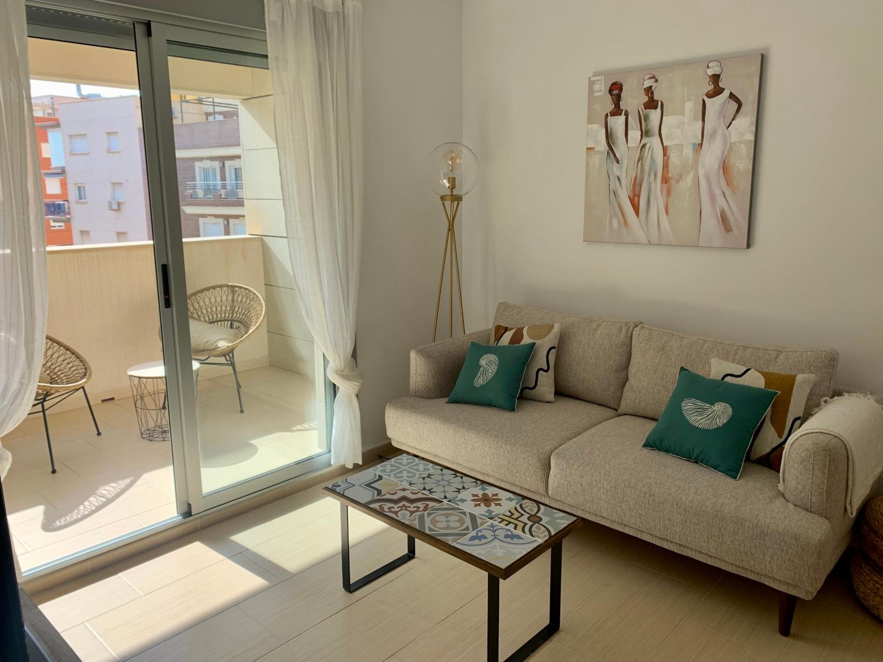 Apartamento de dos habitaciones