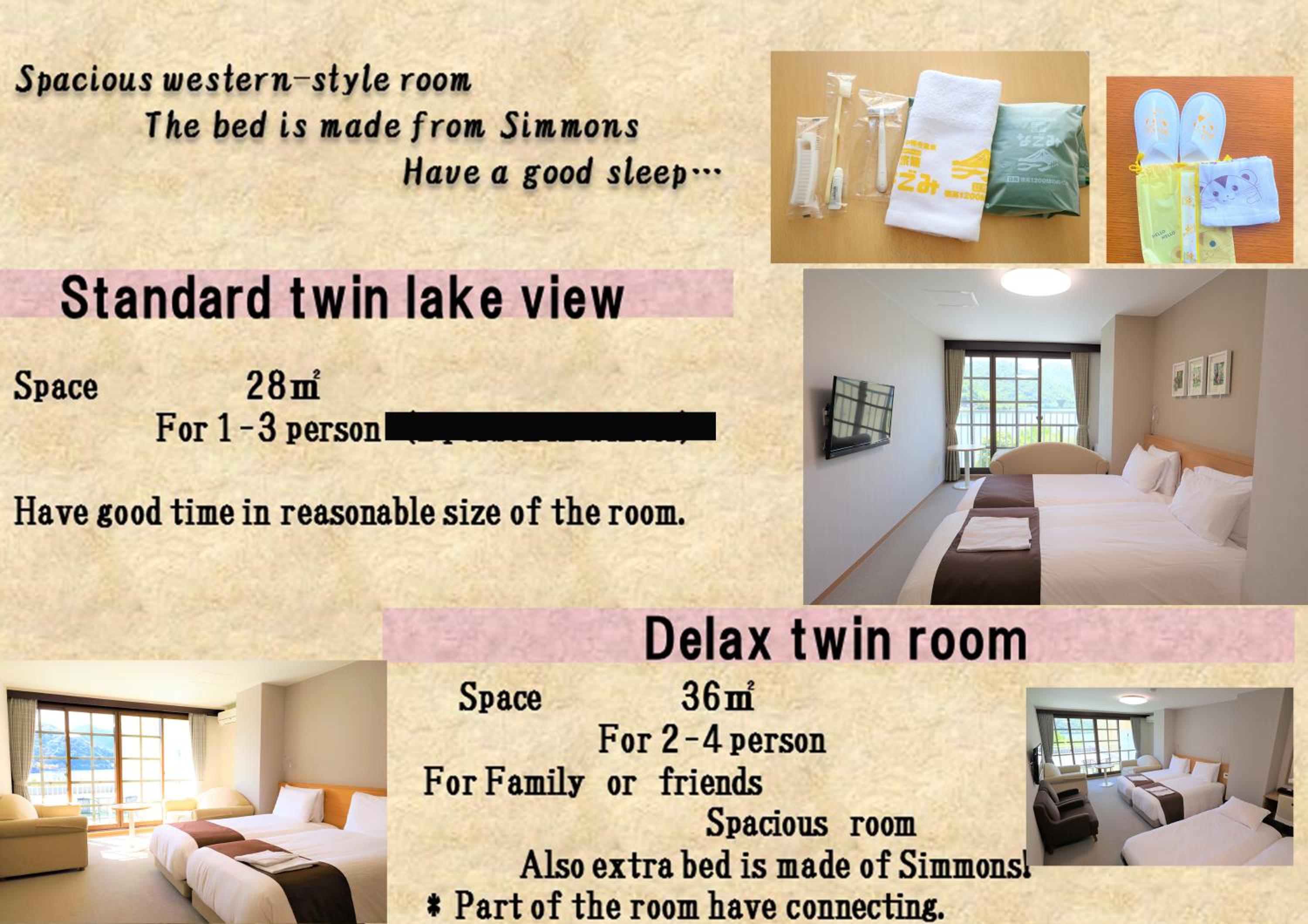 Standard Twin Room with Lake View