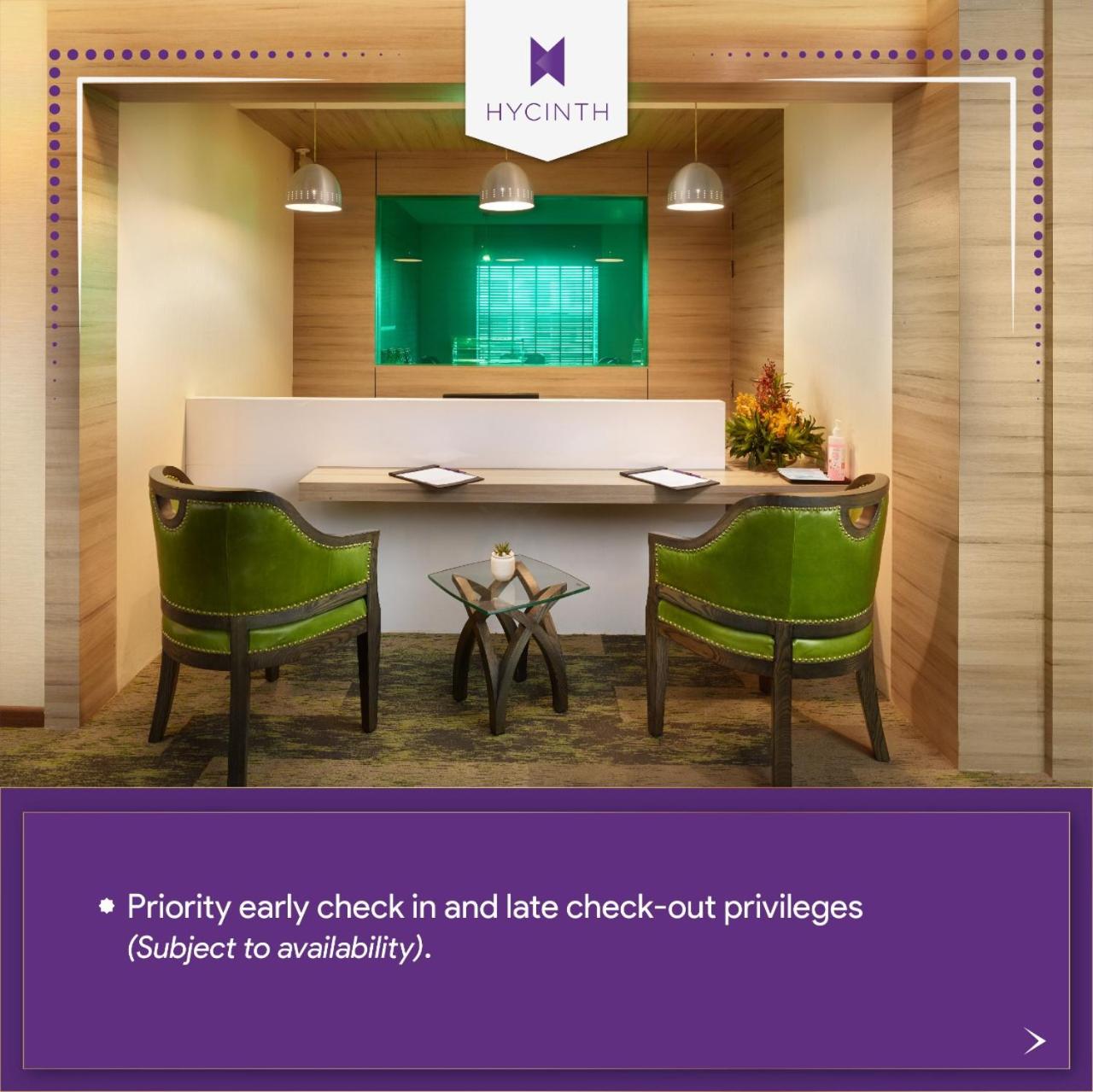 Club Double Room with 10% discount on In room dining & Happy hours from 6.30 PM to 8 PM.